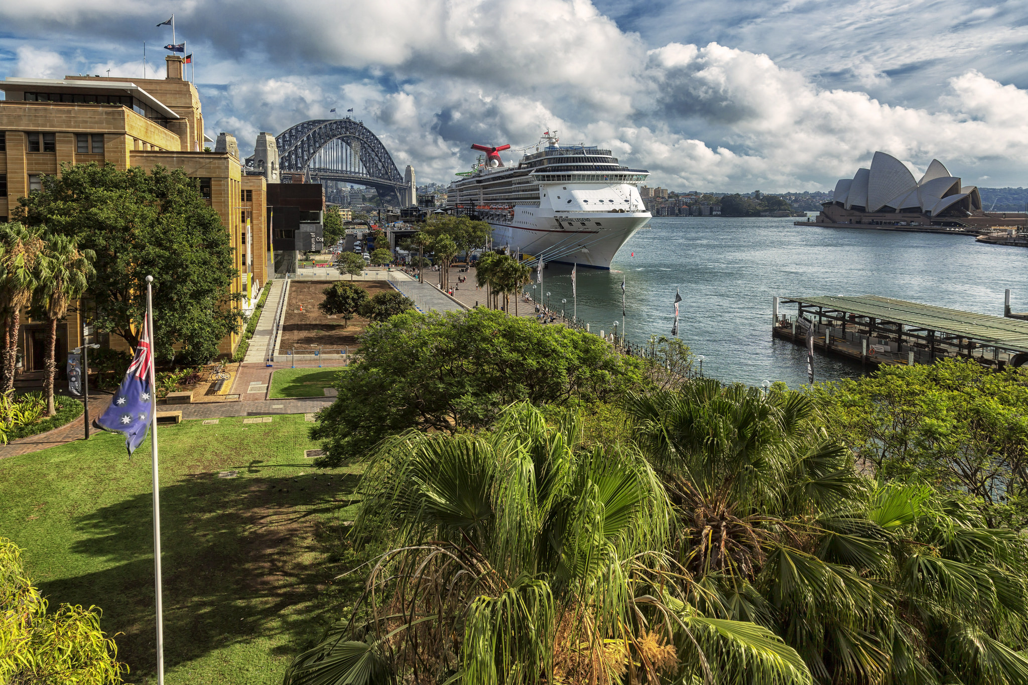 Wallpapers liner Australia Sydney on the desktop