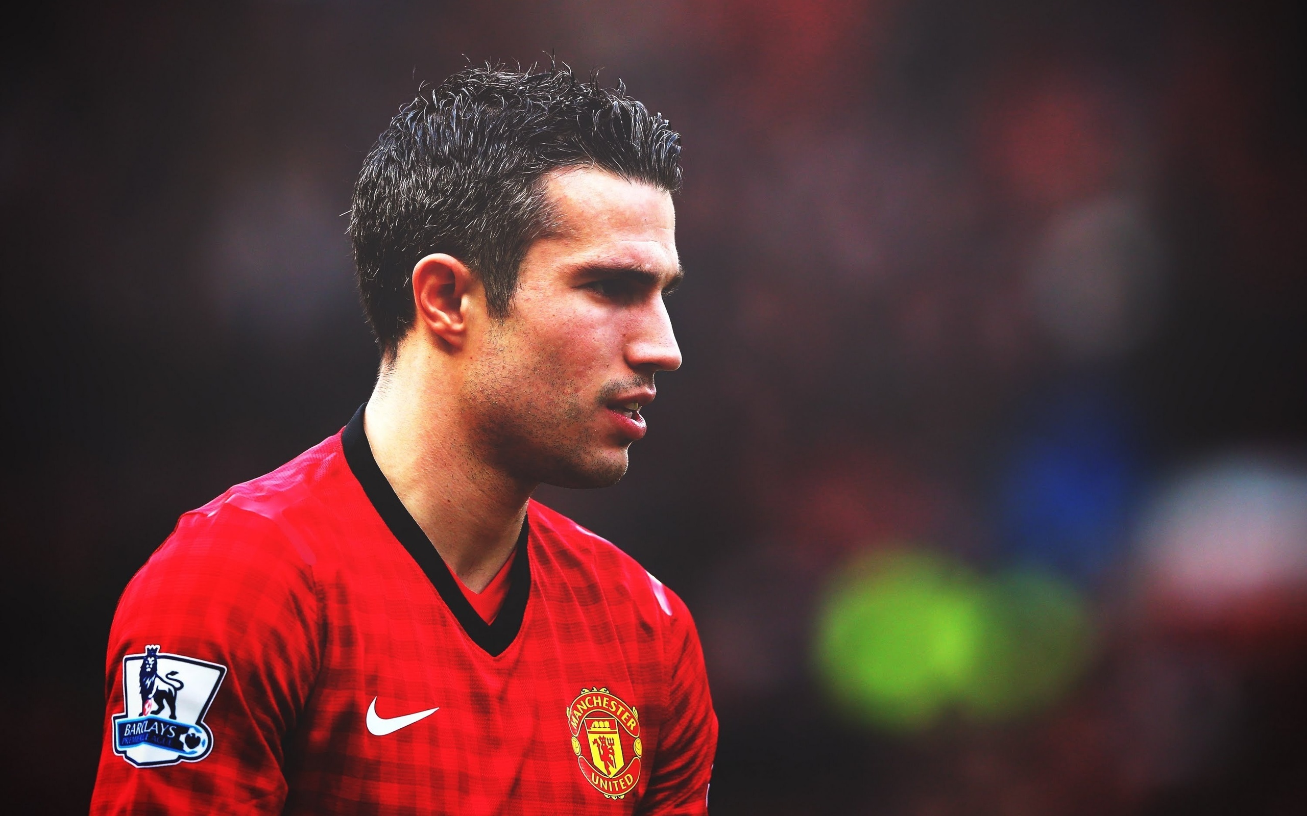 Wallpapers football van persie manchester united on the desktop