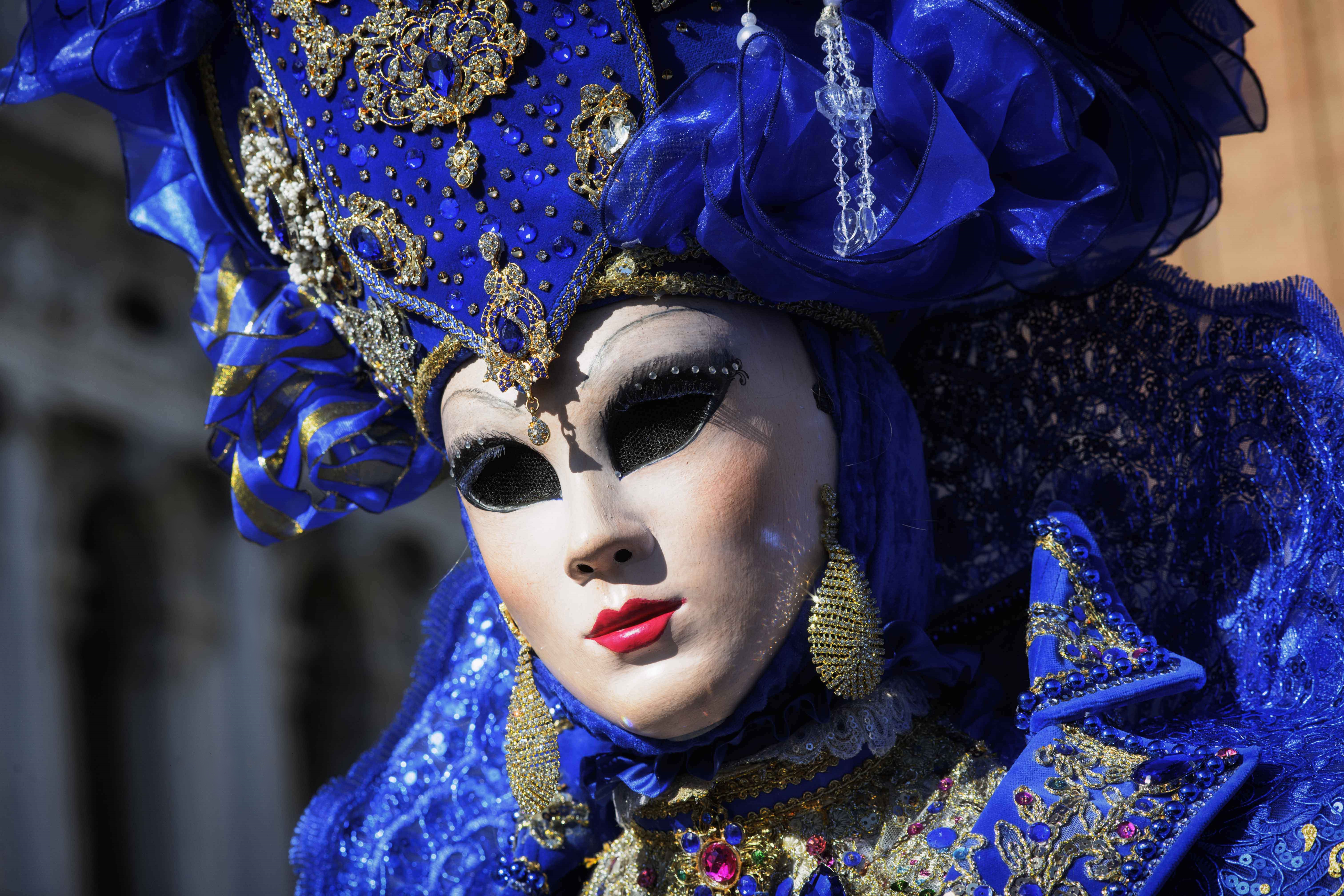 Wallpapers mask Venetian masks Venetian costume on the desktop