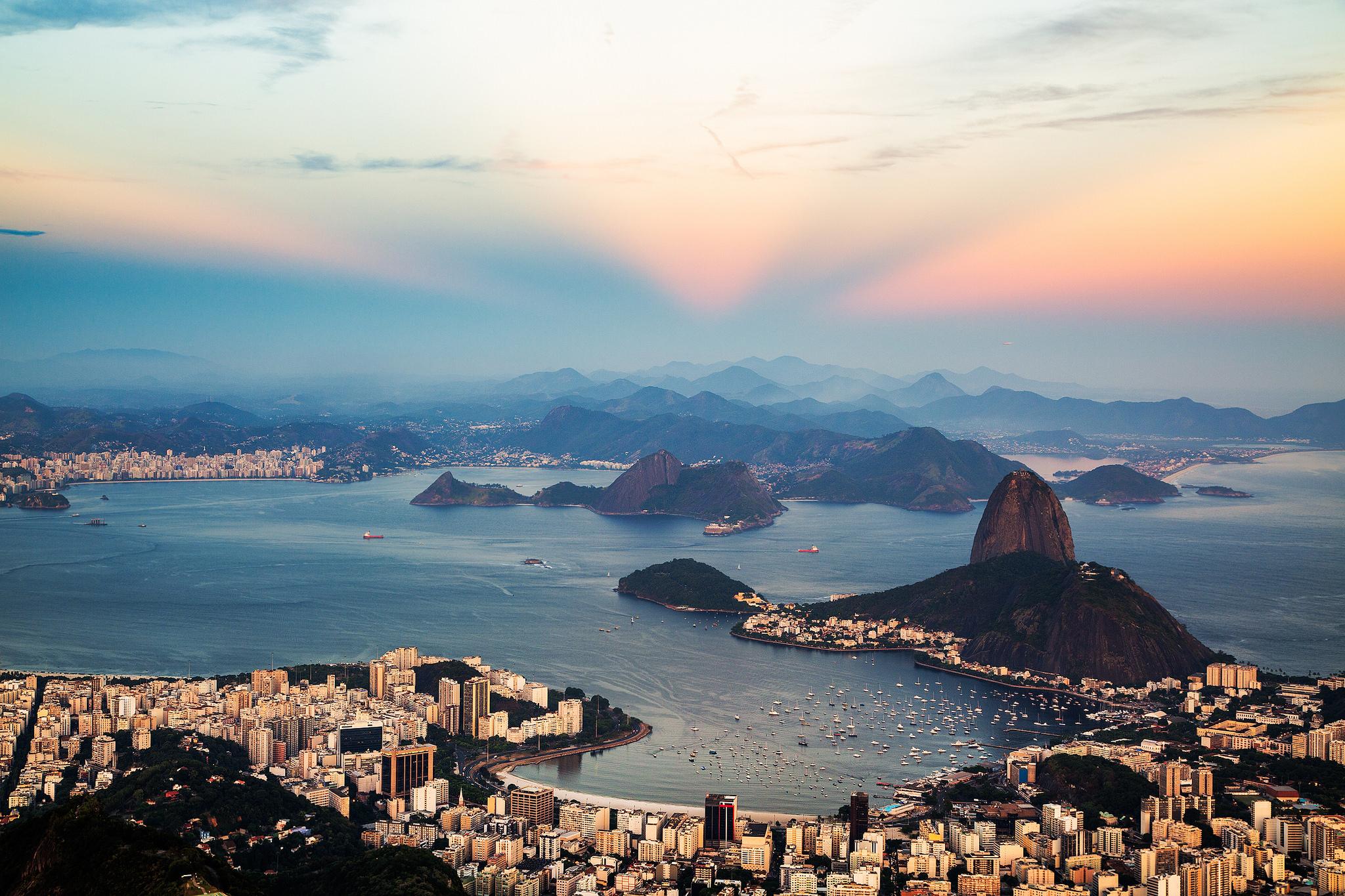 Wallpapers sea ocean rio de janeiro on the desktop