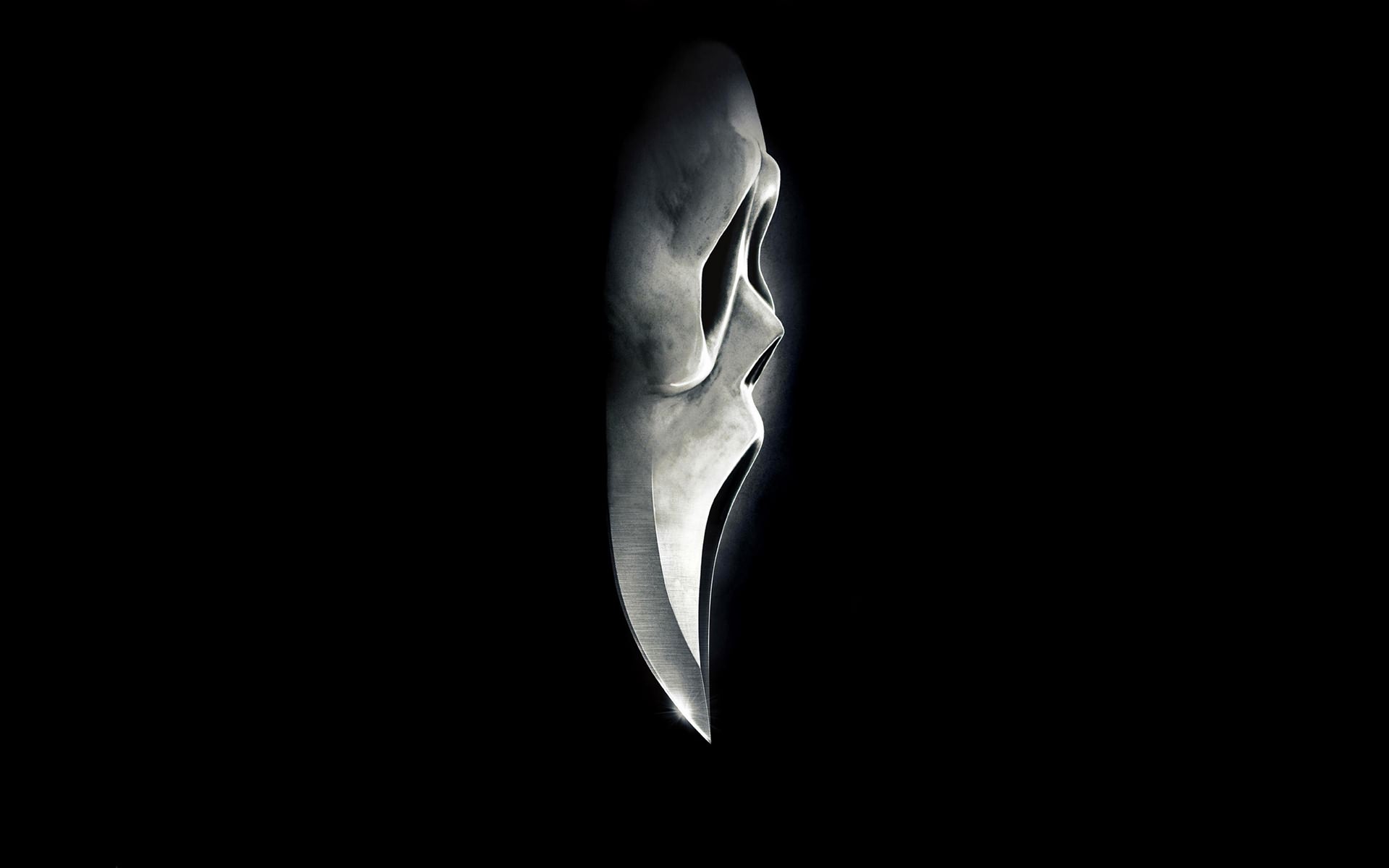 Wallpapers scream mask light on the desktop