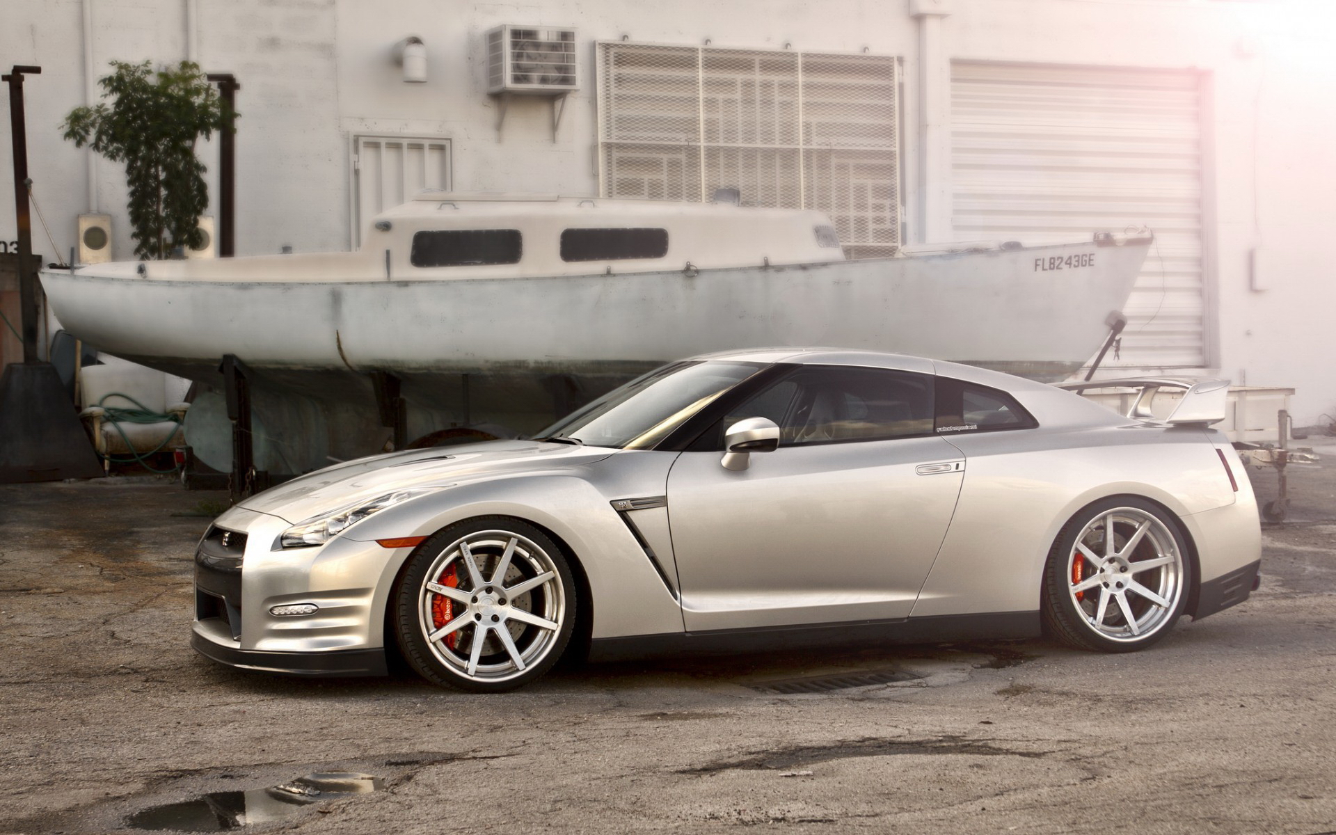 Wallpapers cars nissan gtr on the desktop