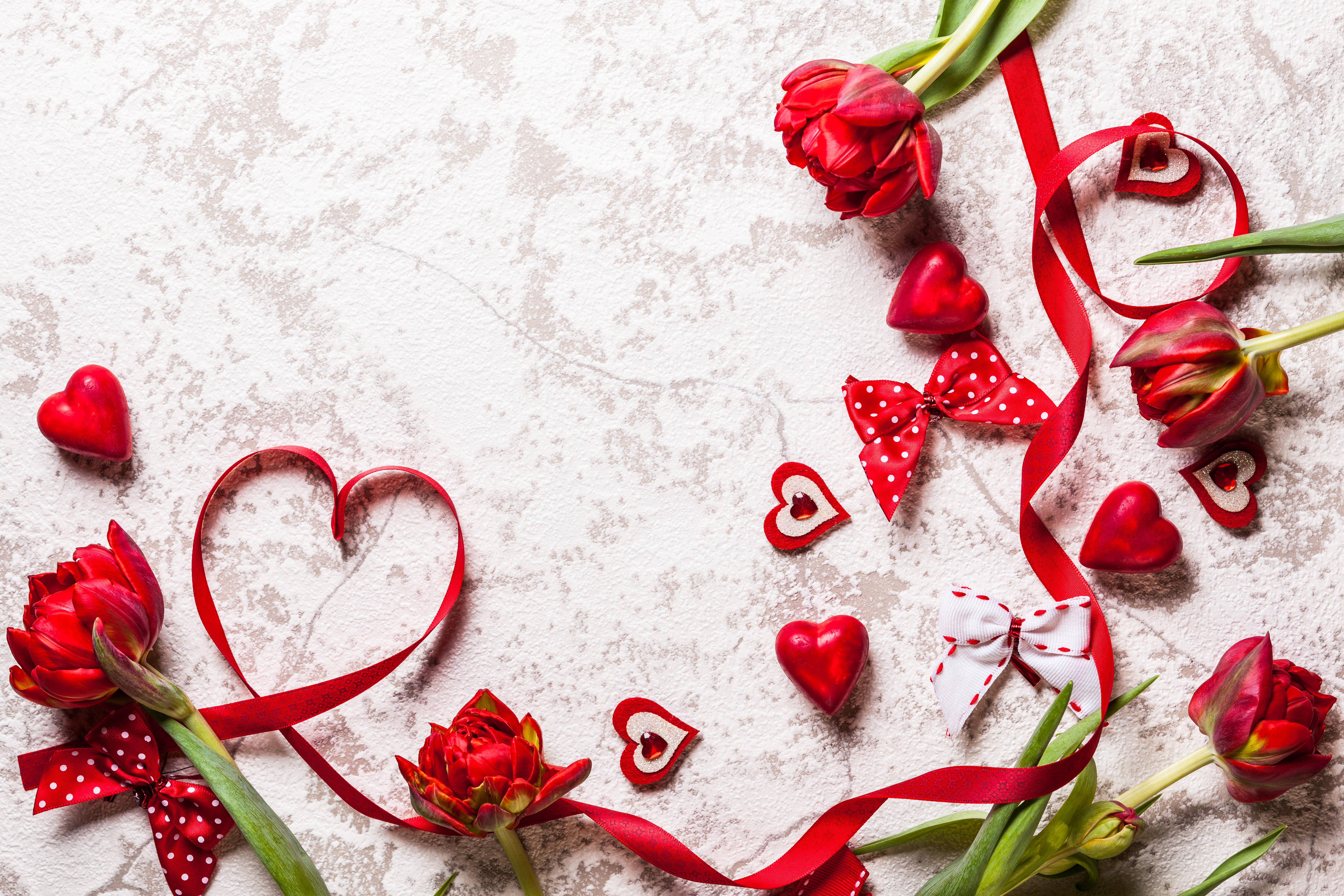 Free photo Valentine`s Day hearts.