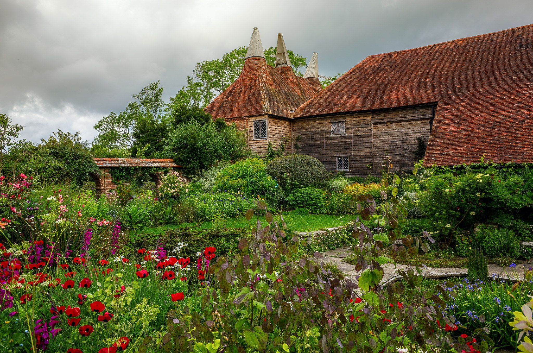 Обои Great Dixter Kent UK на рабочий стол