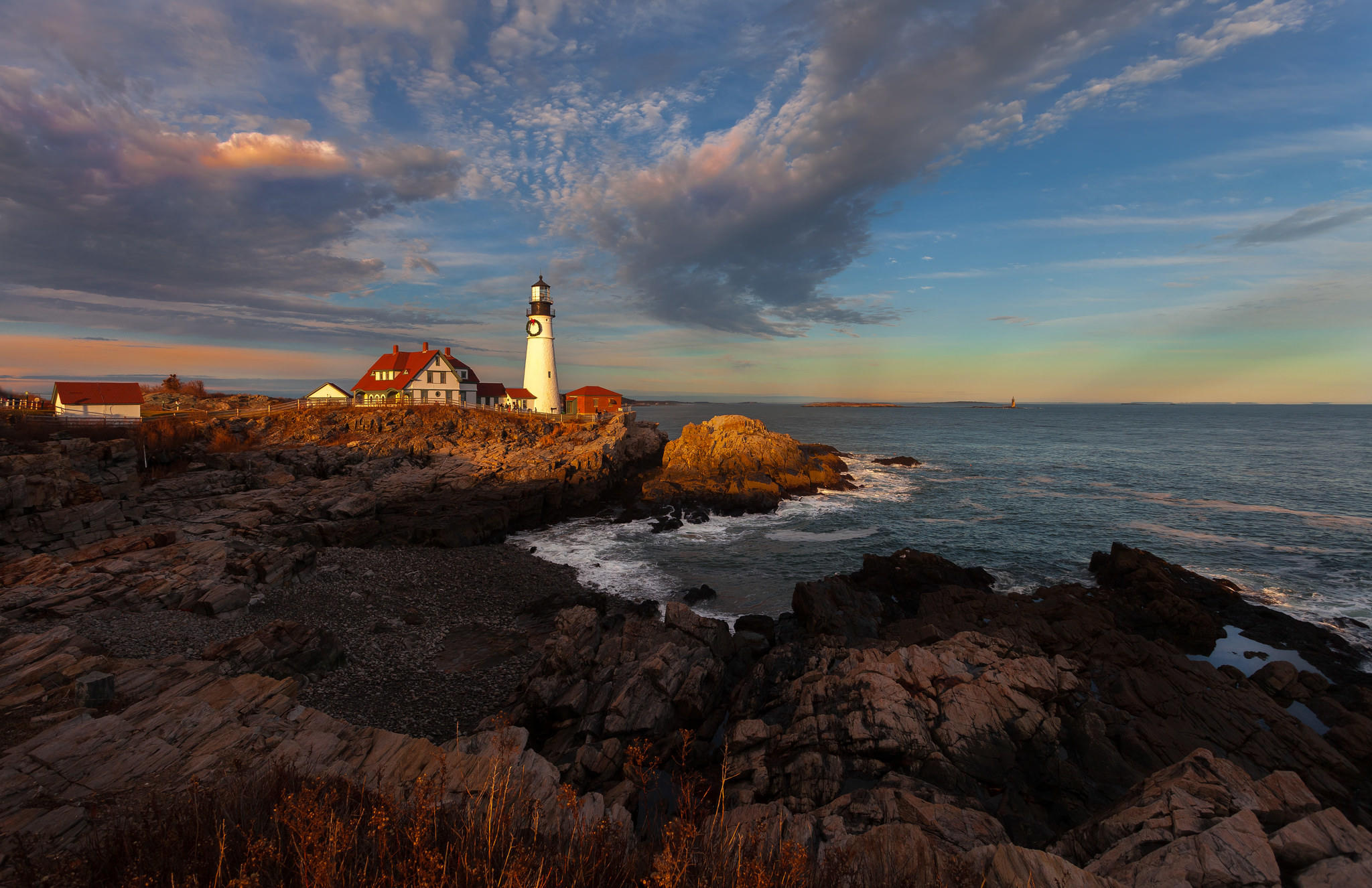 Wallpapers Portland Maine landscape on the desktop