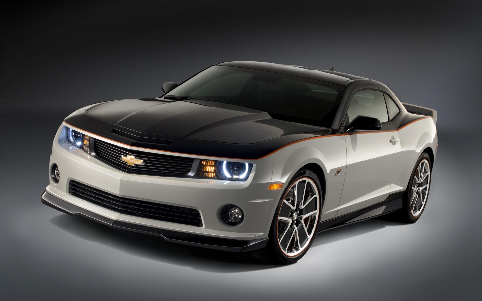 Wallpapers Chevrolet Camaro Gray on the desktop