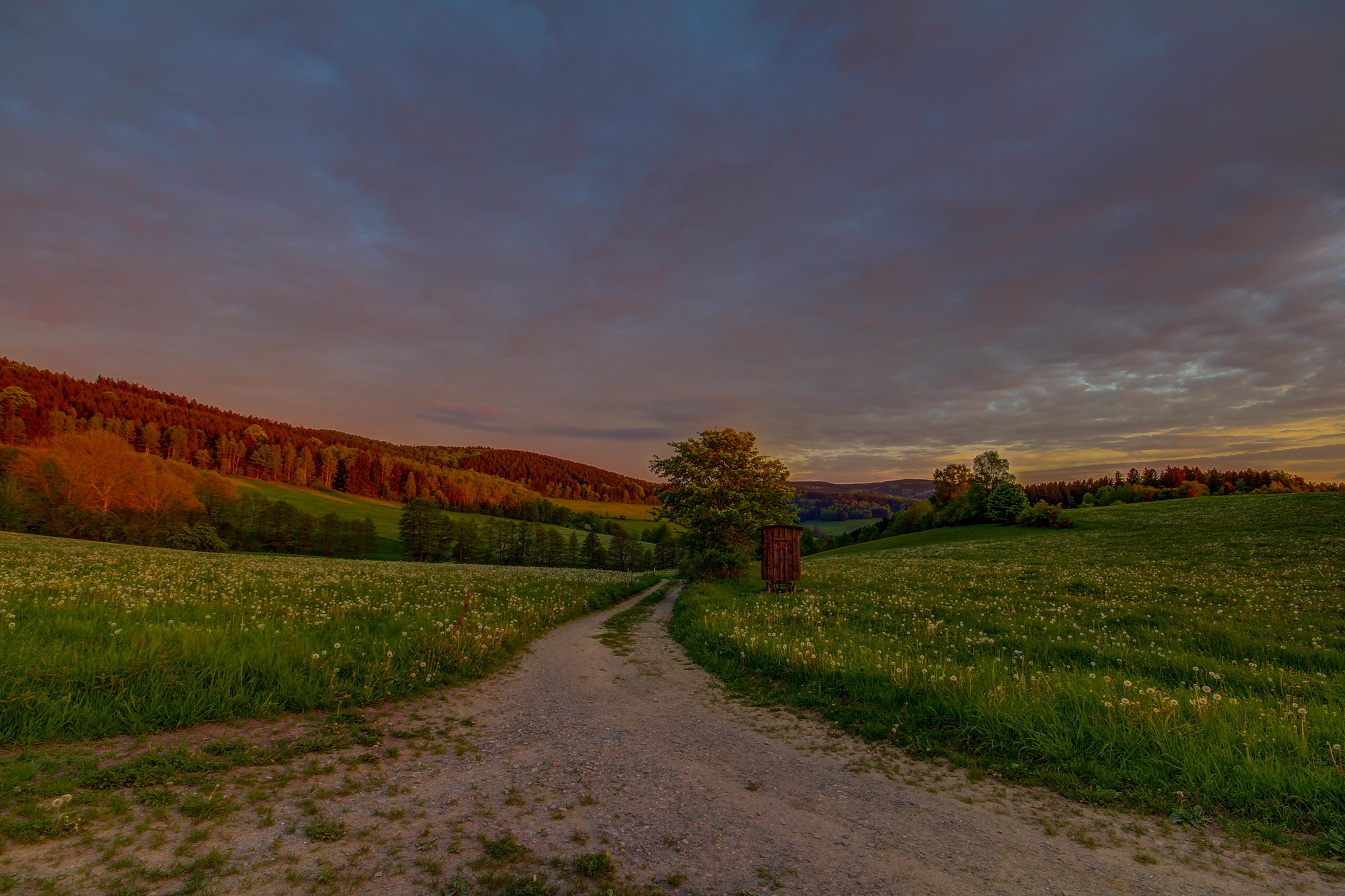 Wallpapers gravel road landscapes dirt road on the desktop