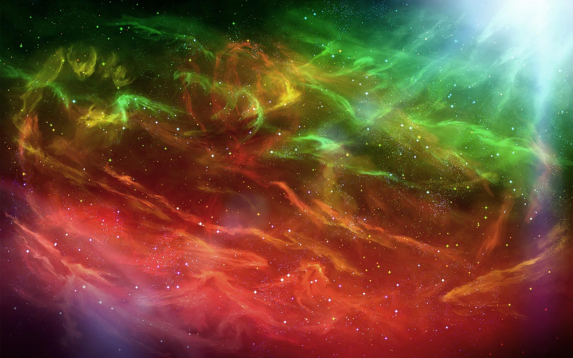 Wallpapers art cosmos galaxy on the desktop