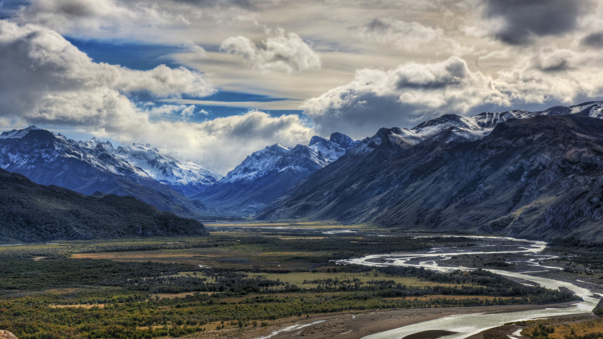 Free photo Beautiful photos on the theme of mountains, snow, sky