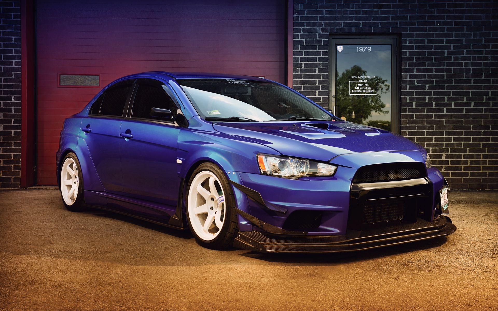 Wallpapers Mitsubishi cars lancer on the desktop