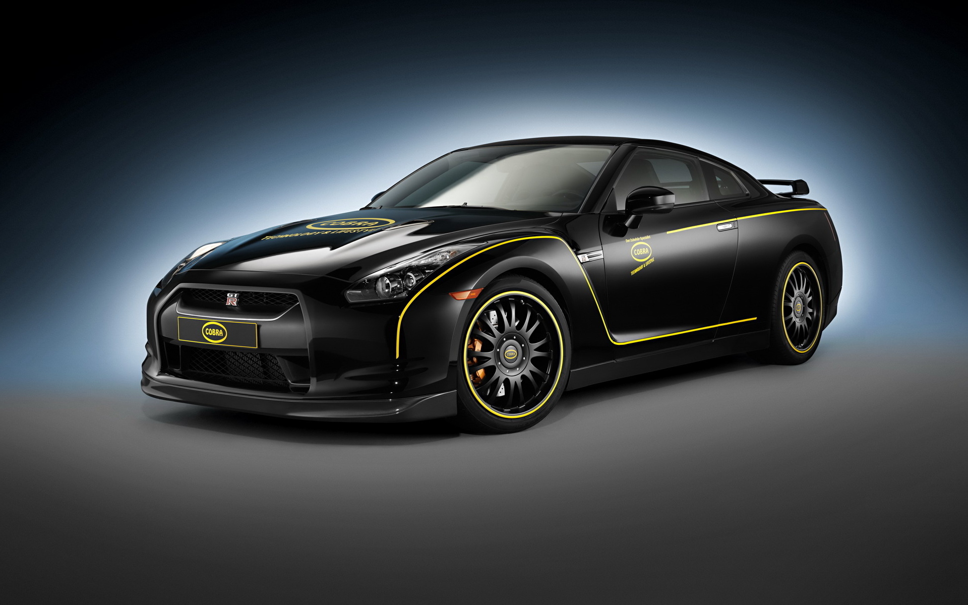 Wallpapers nissan black tuning on the desktop