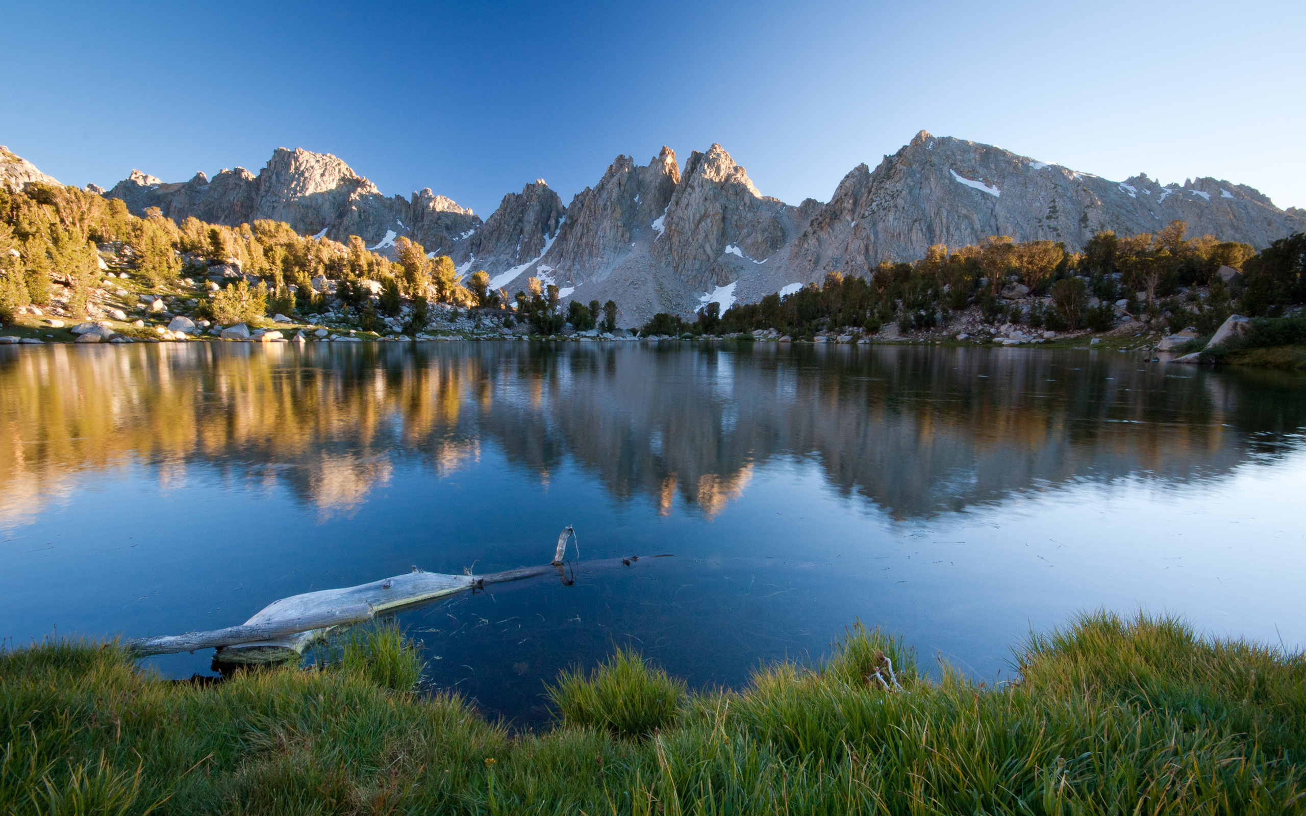 Wallpapers lake summer mountains on the desktop