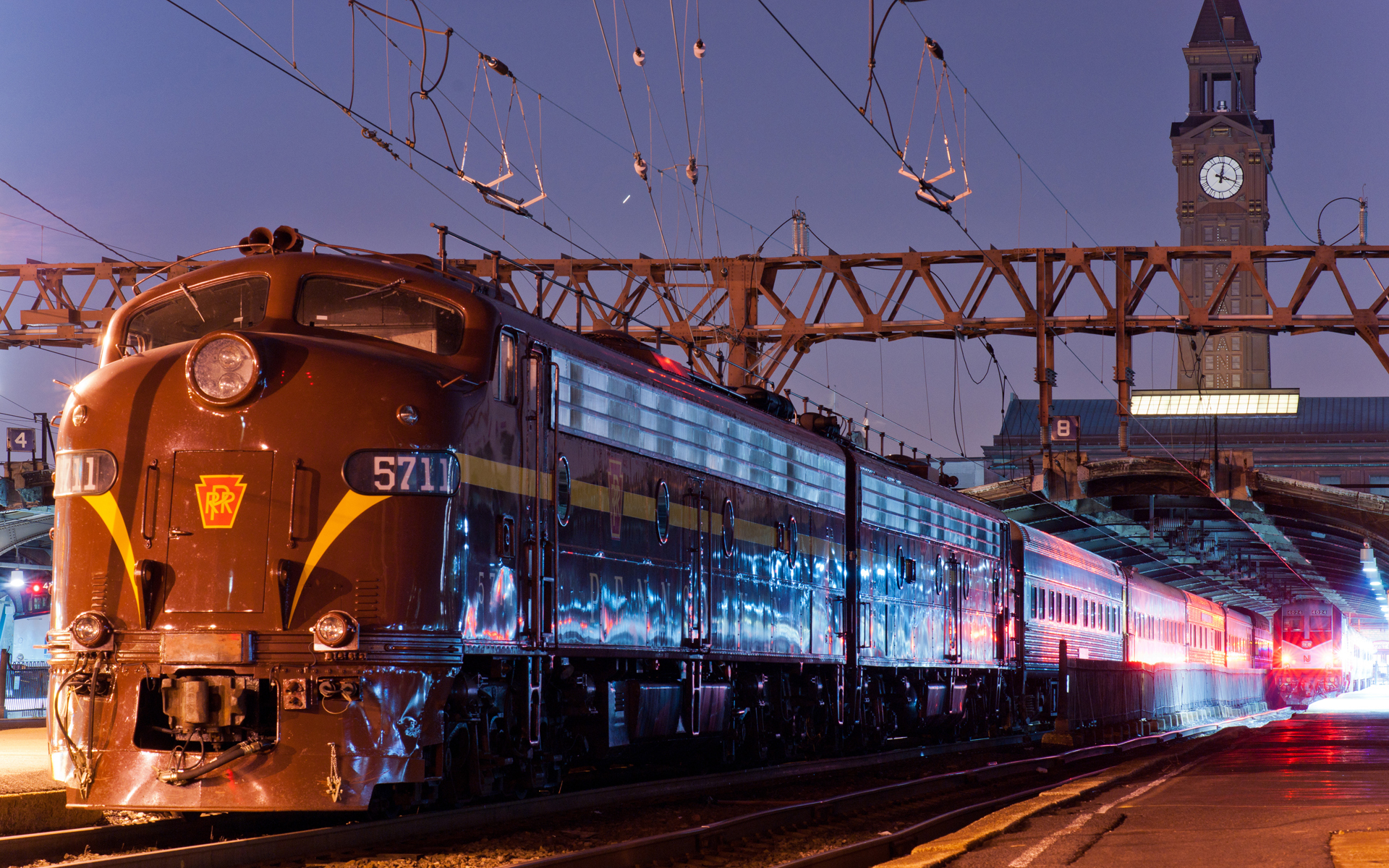 Wallpapers station train locomotive on the desktop