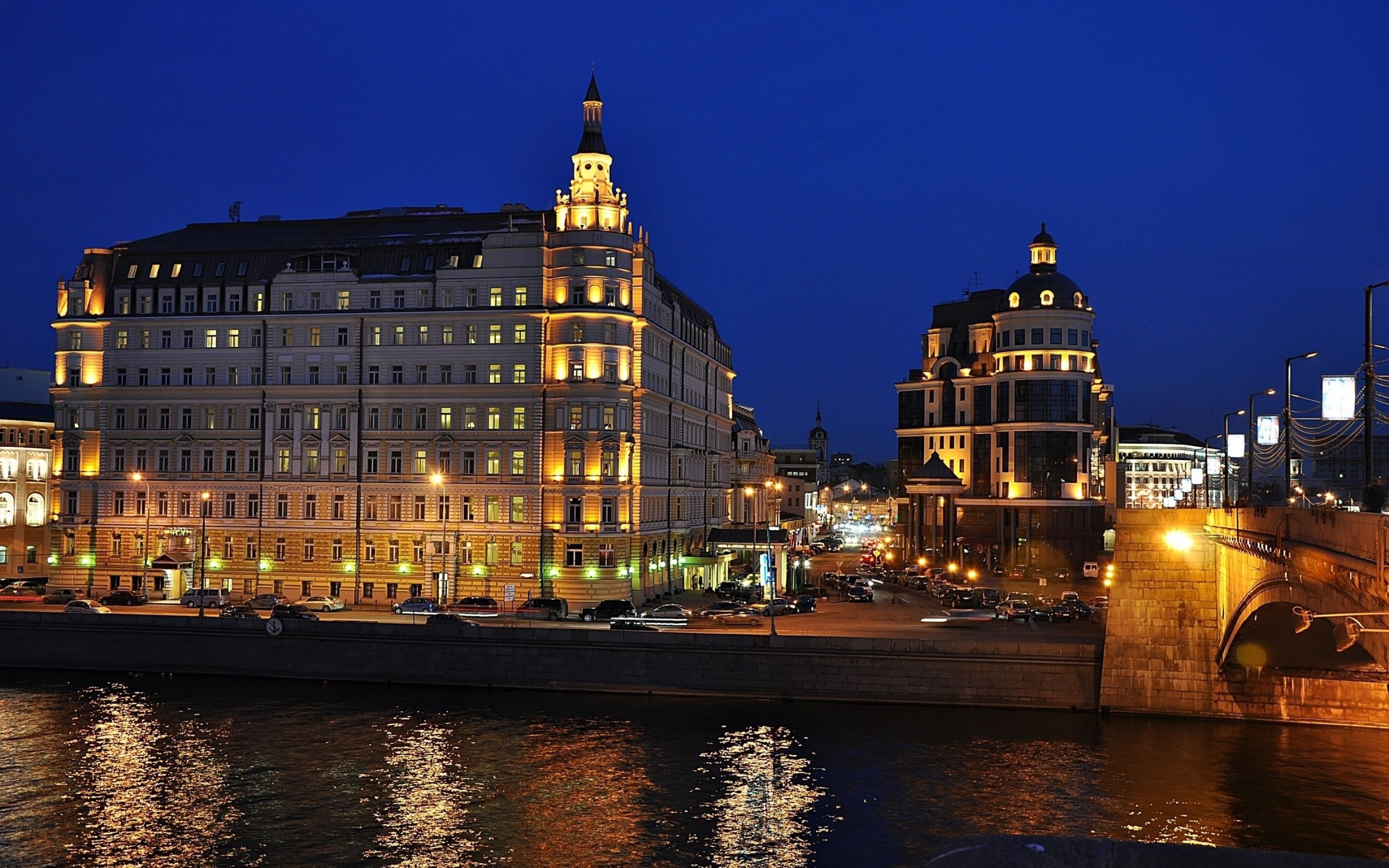 Wallpapers saint petersburg embankment bridge on the desktop