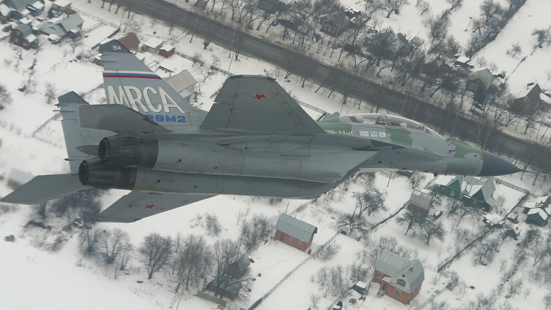 MiG 29 flight