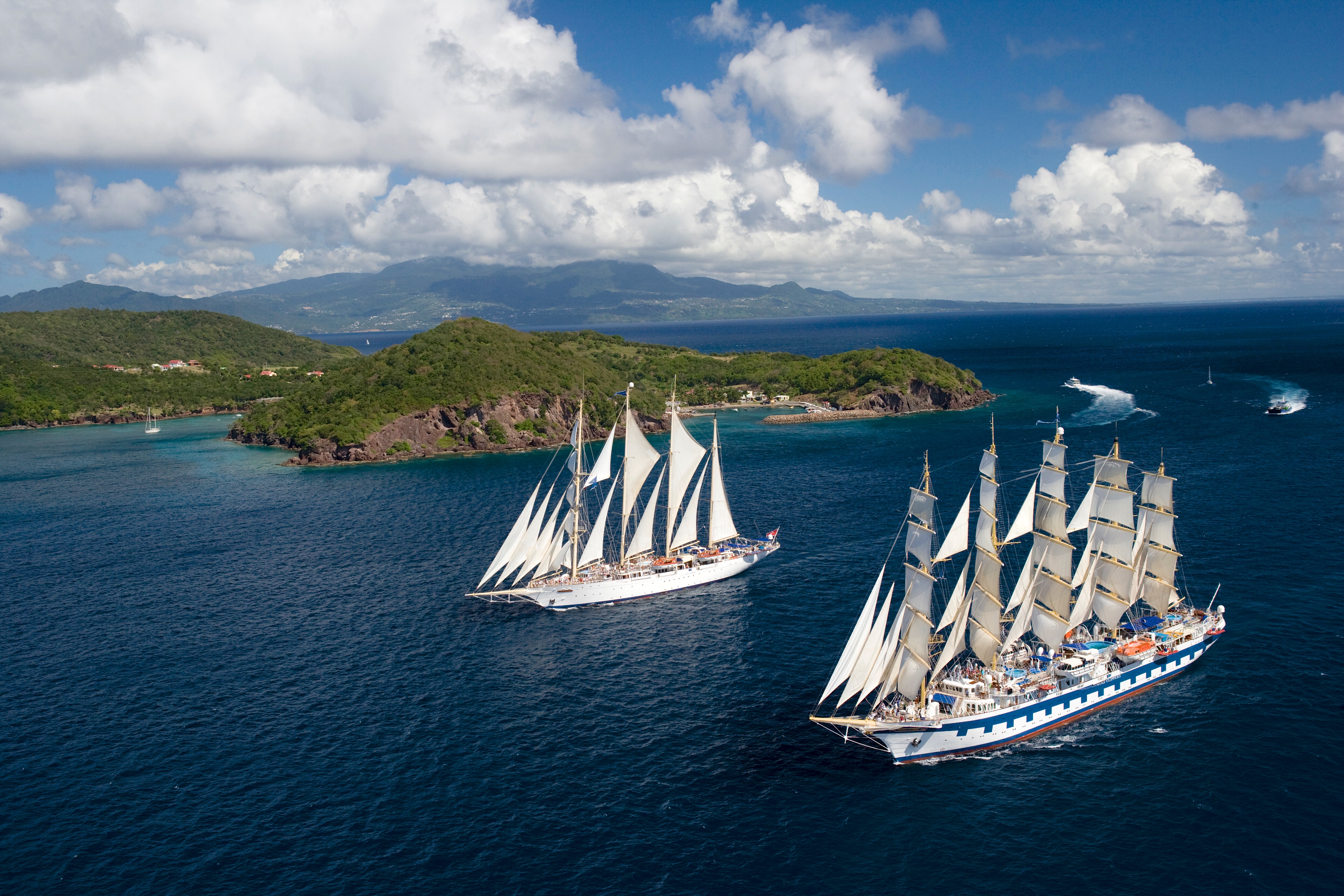 Wallpapers ships yachts sails on the desktop