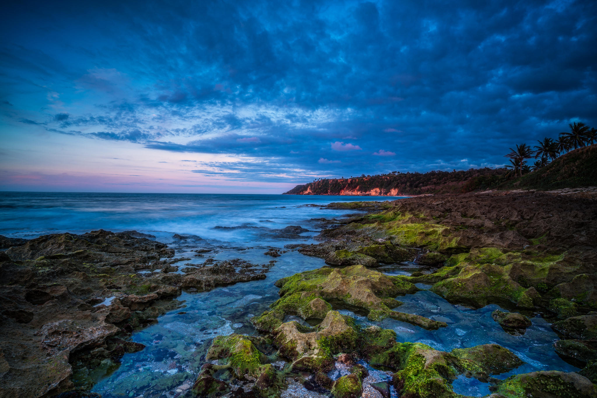 Wallpapers Puerto Rico sea rocks on the desktop