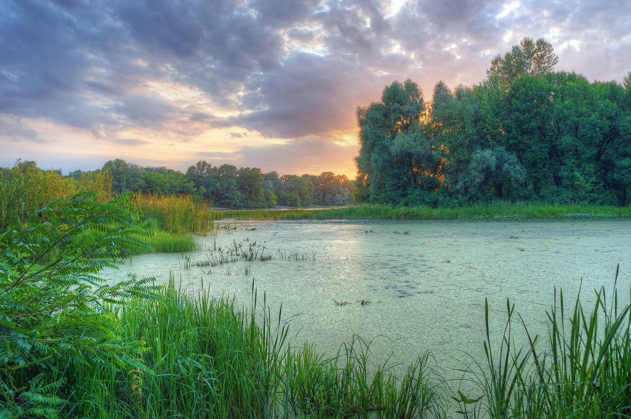 Wallpapers landscape Dnieper river on the desktop