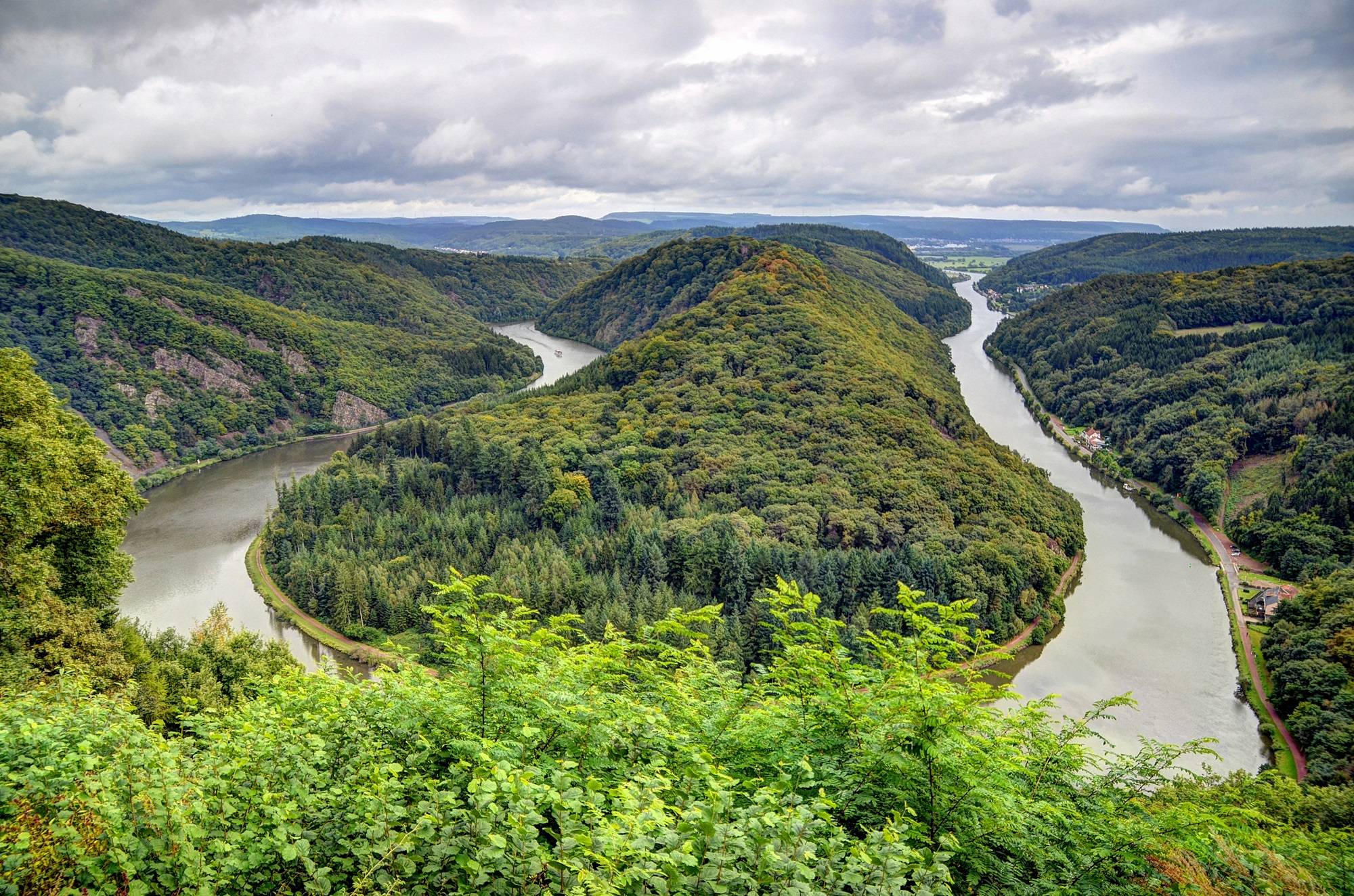 Wallpapers Horseshoe Bend Bend of the river German on the desktop