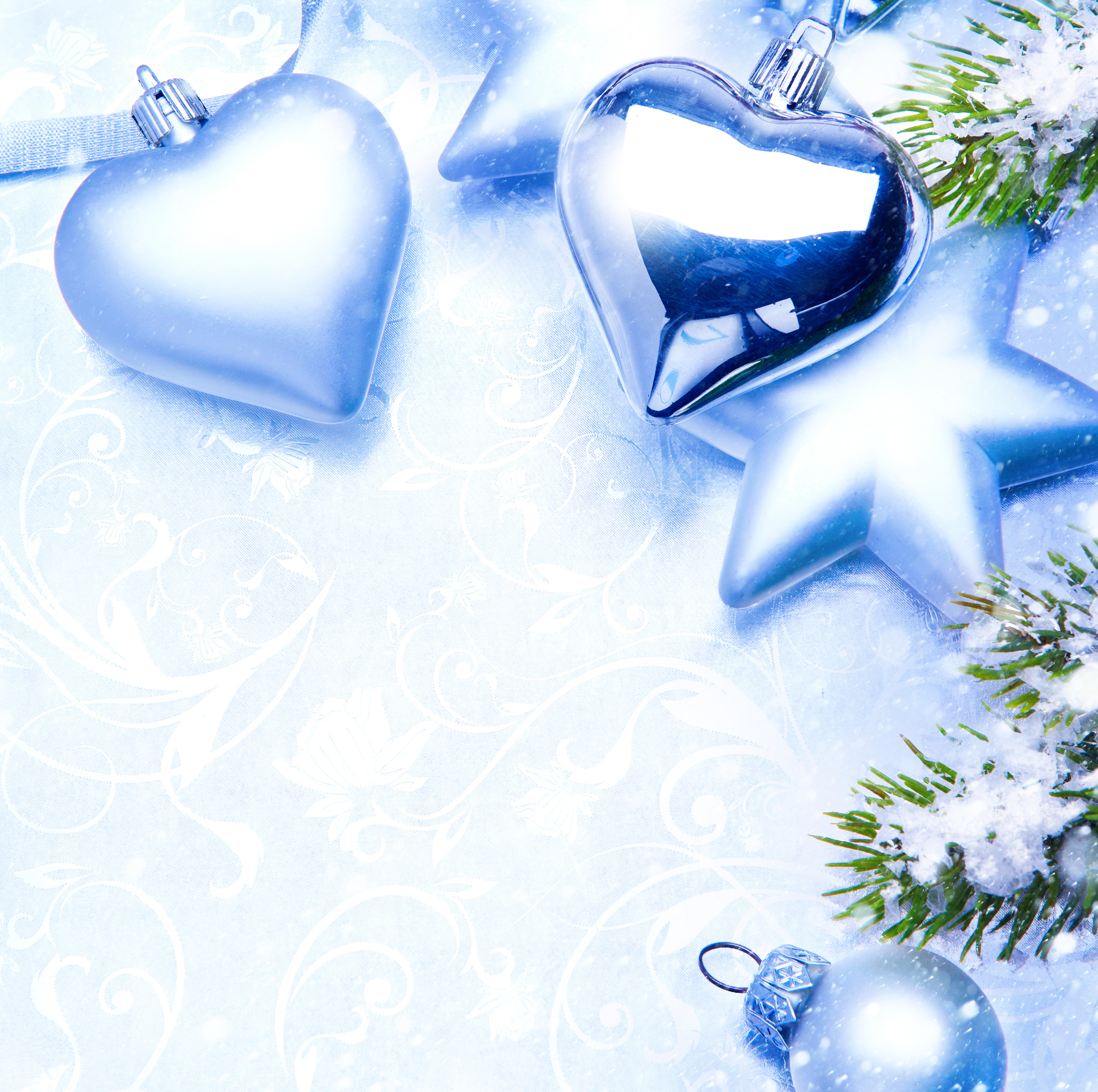 Wallpapers design New Year s style Christmas on the desktop