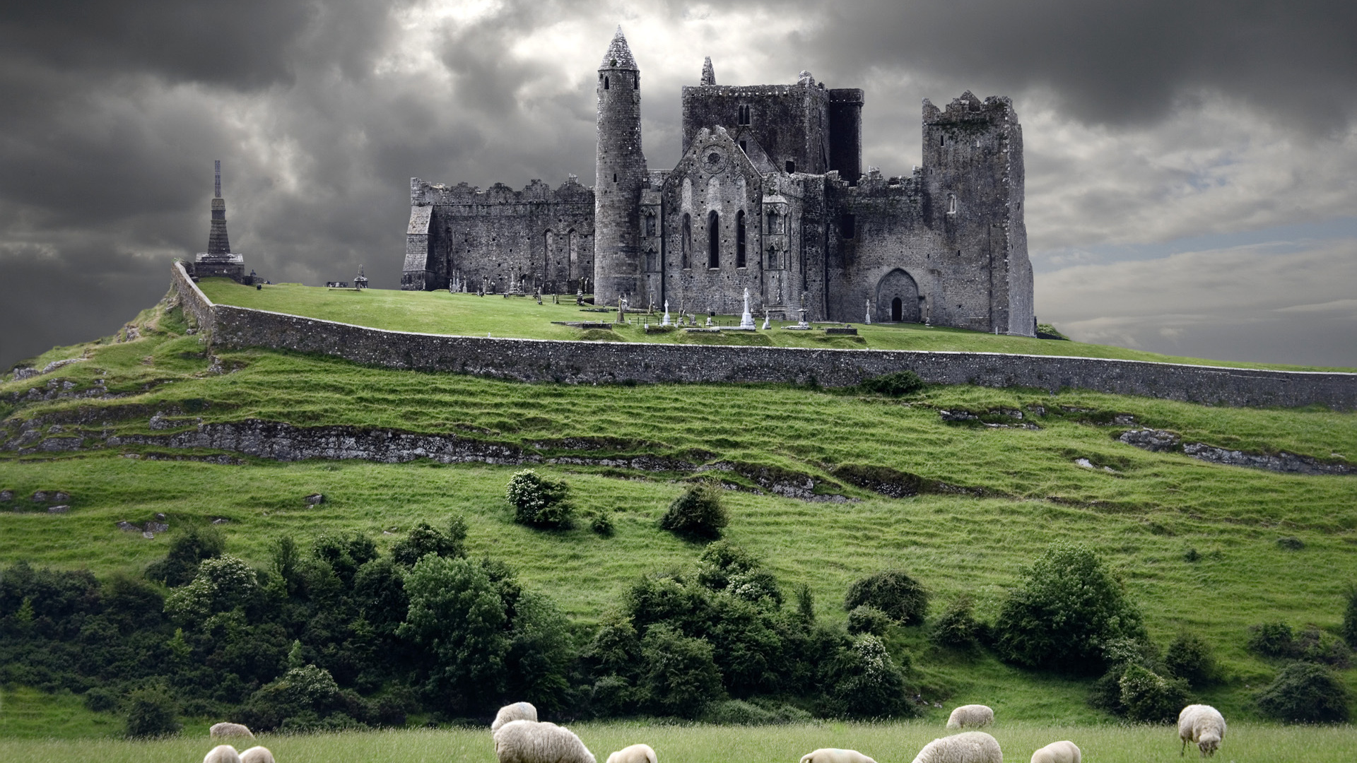 Wallpapers castle fortress fence on the desktop