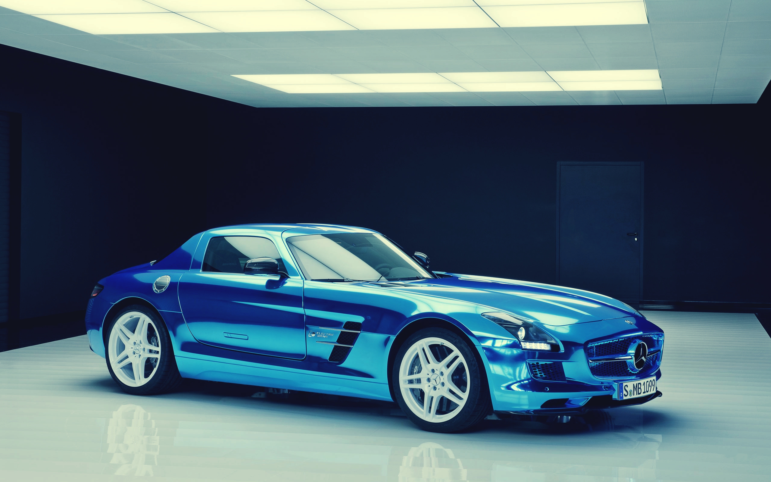 Wallpapers mercedes benz sls on the desktop