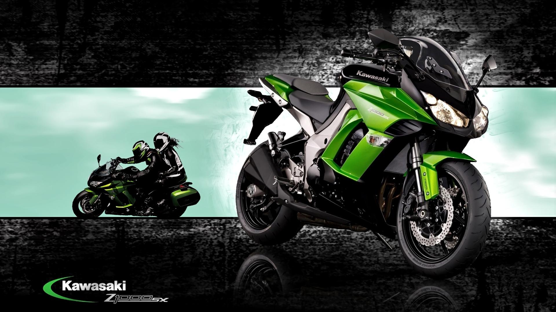 Wallpapers kawasaki z1000sx motorcycle on the desktop