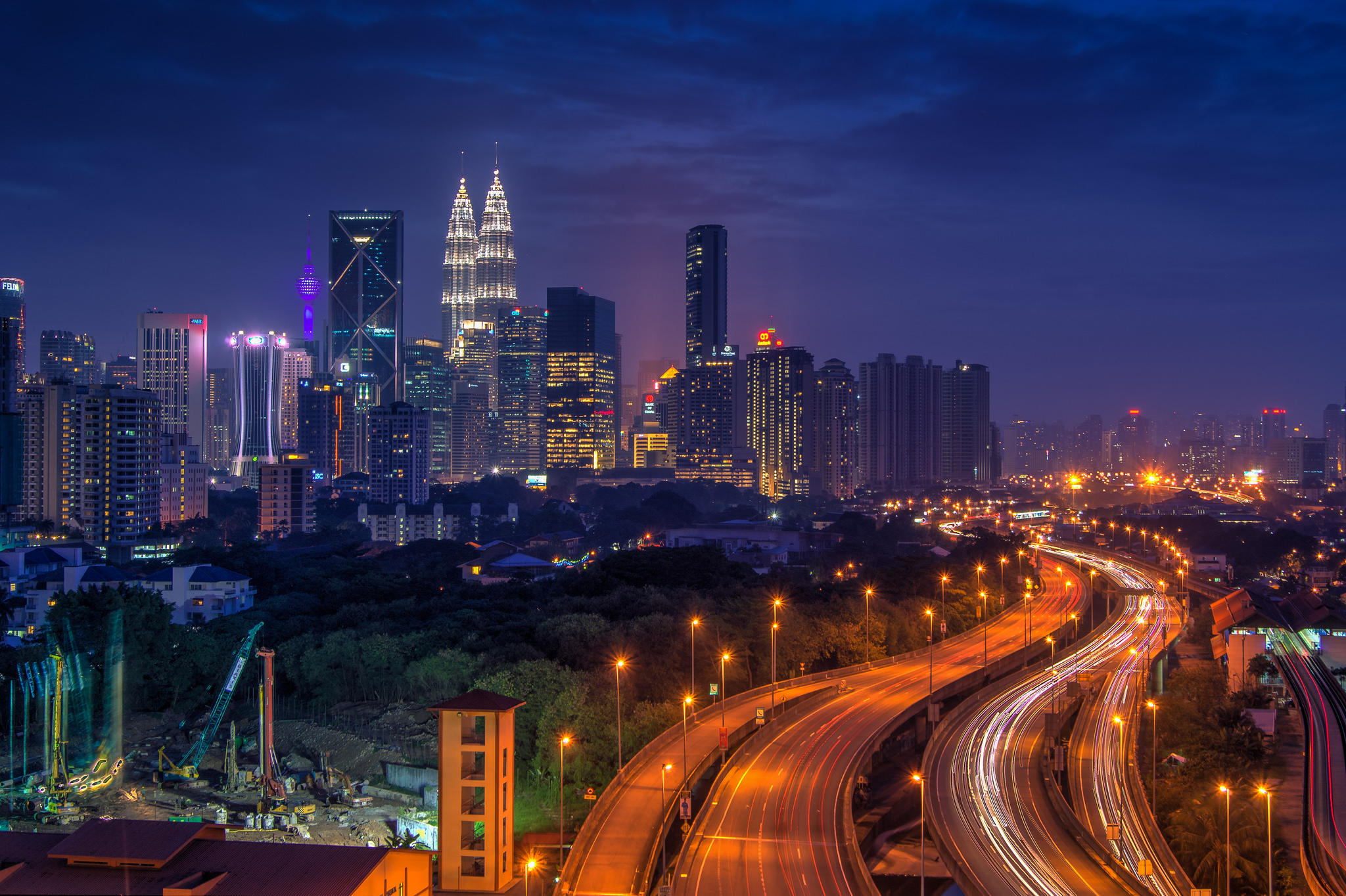 Wallpapers Kuala Lumpur Malaysia city on the desktop