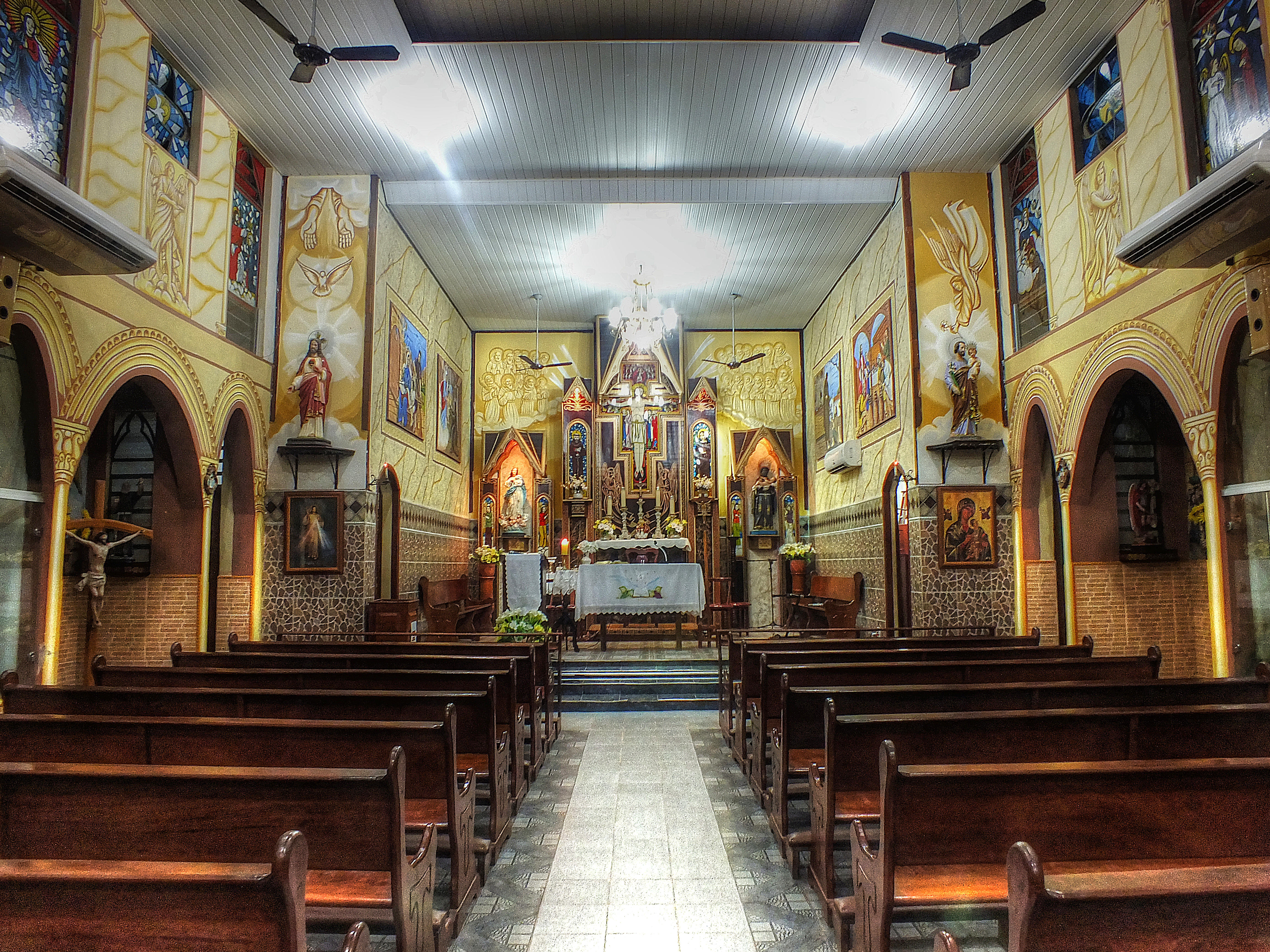 Wallpapers interior Abaetetuba Church of San Benedito on the desktop