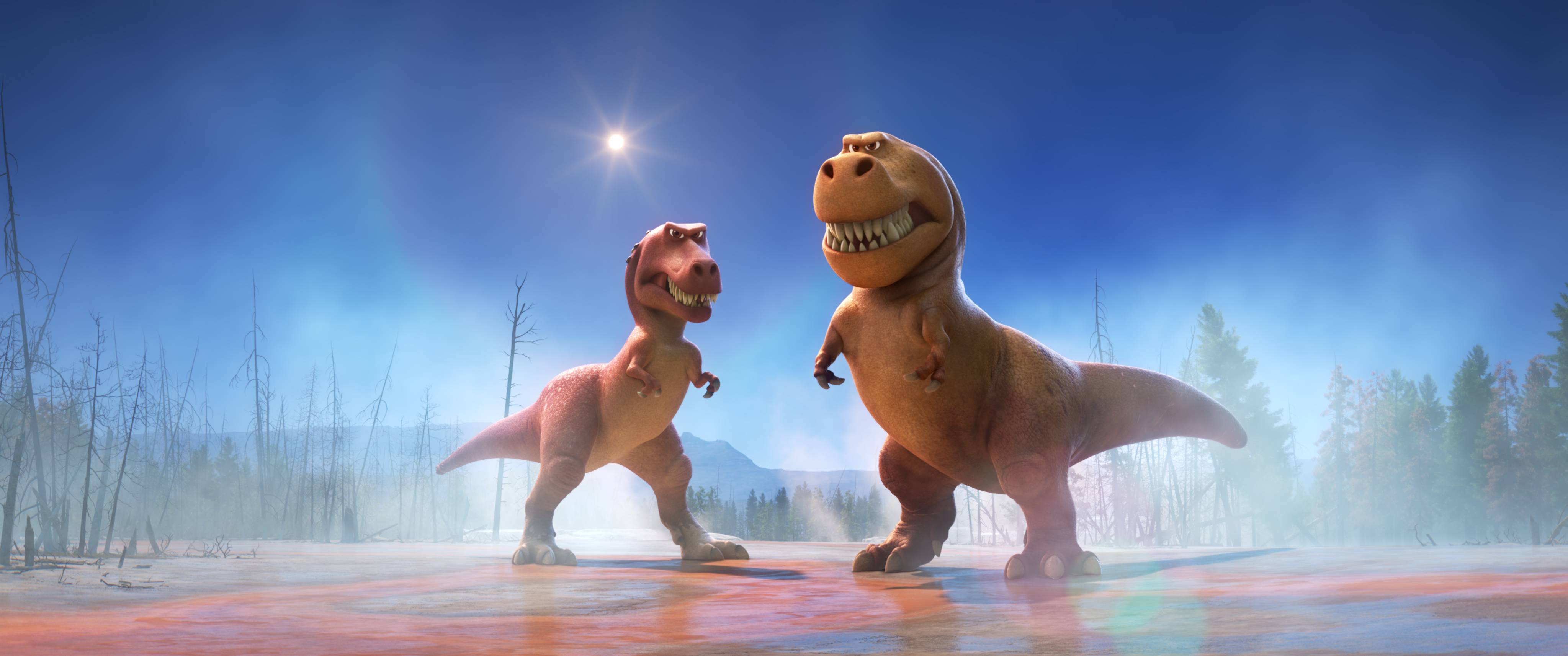 Wallpapers adventure A good dinosaur cartoon on the desktop