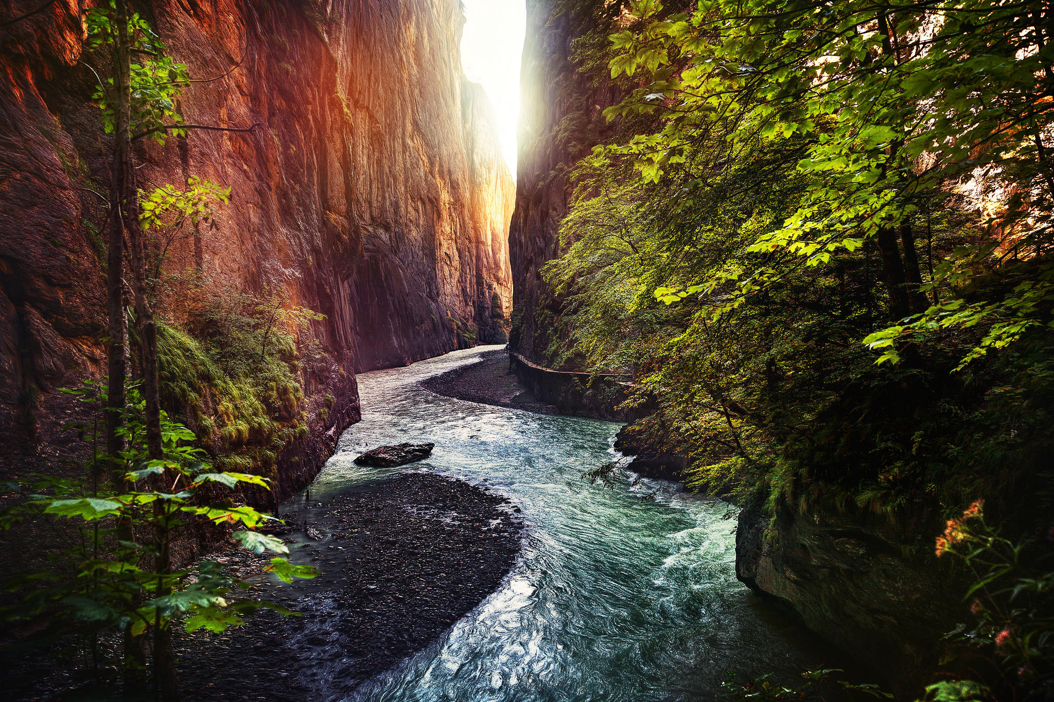 Wallpapers Switzerland Aare Aare gorge on the desktop