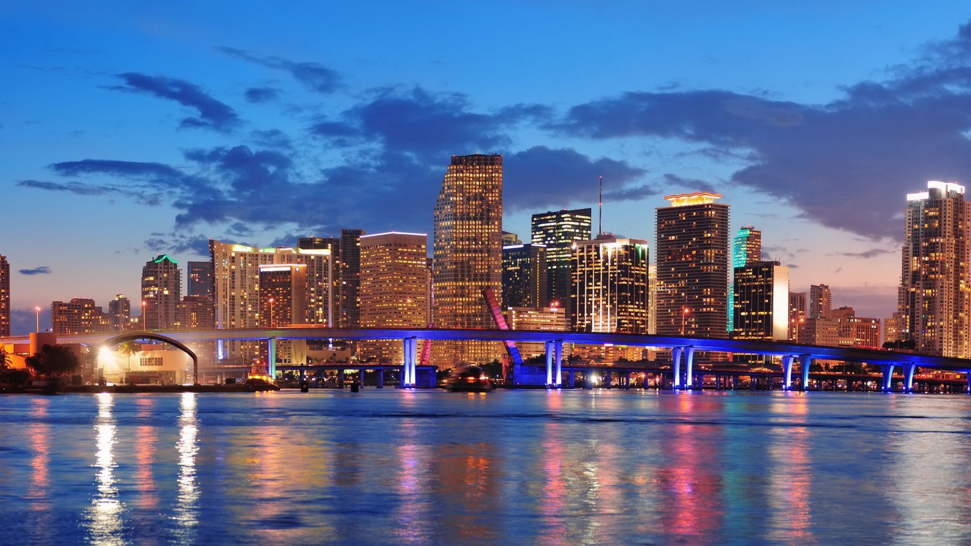 Wallpapers united states florida bridge on the desktop