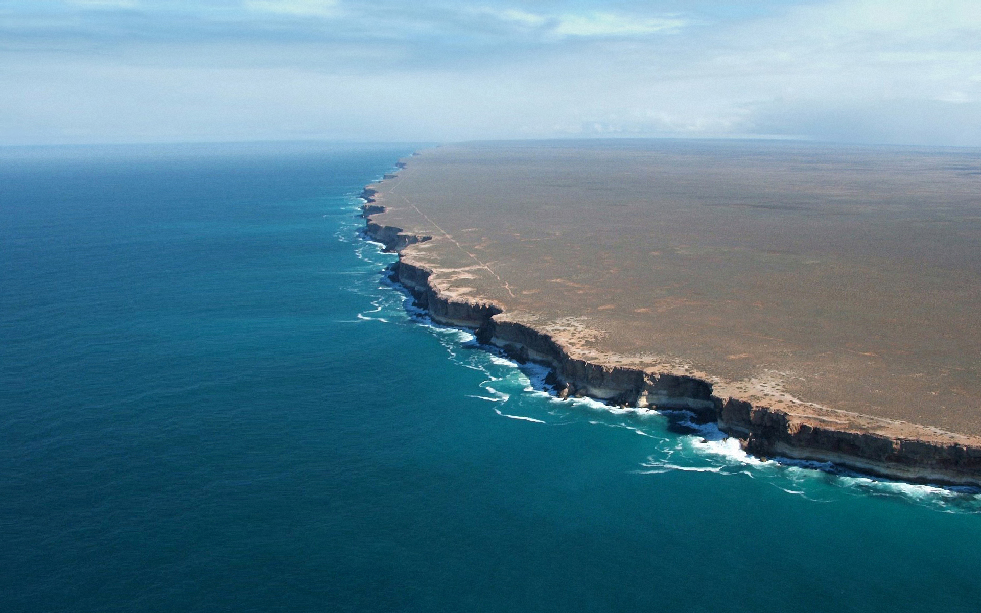 Wallpapers ocean nullarbor south australia on the desktop