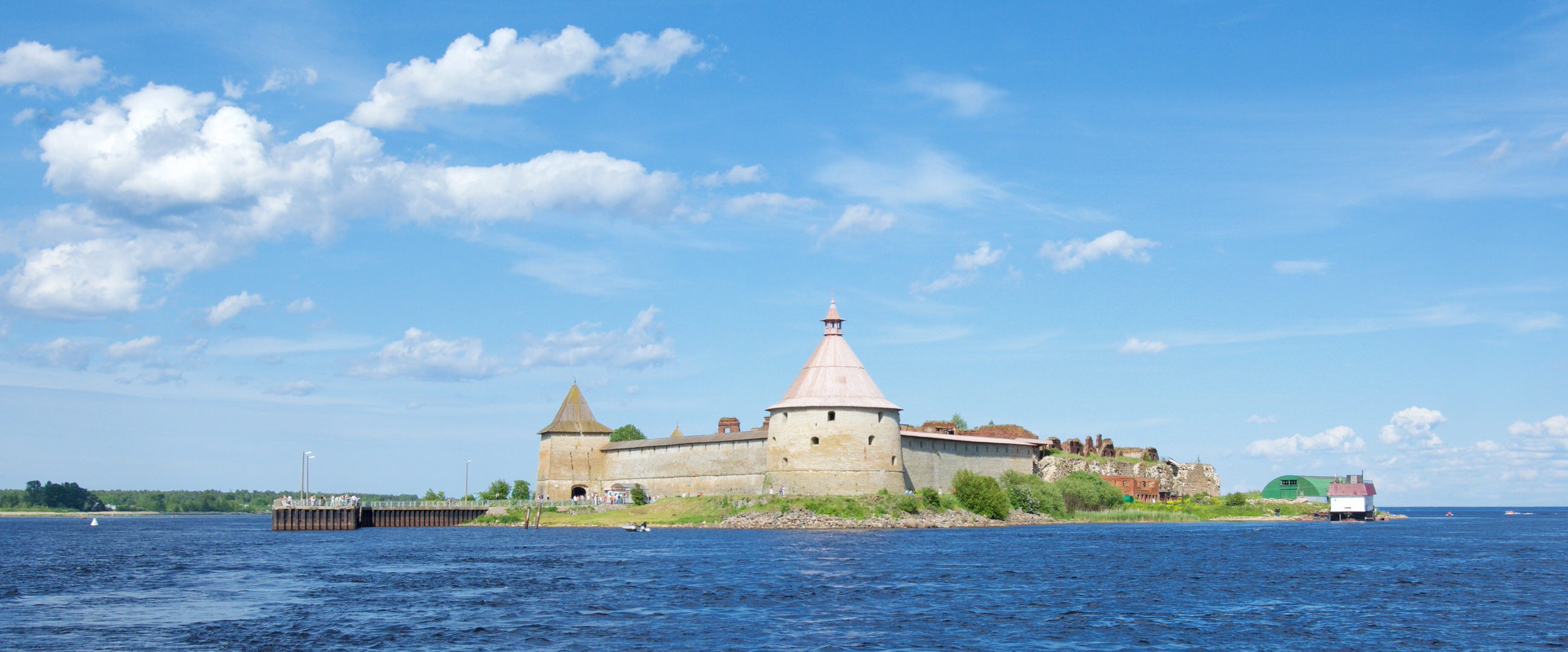 Wallpapers Oreshek fortress Noteburg on the desktop