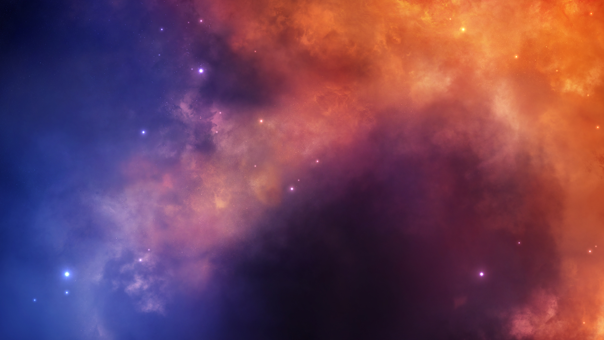 Wallpapers sky clouds nebula on the desktop