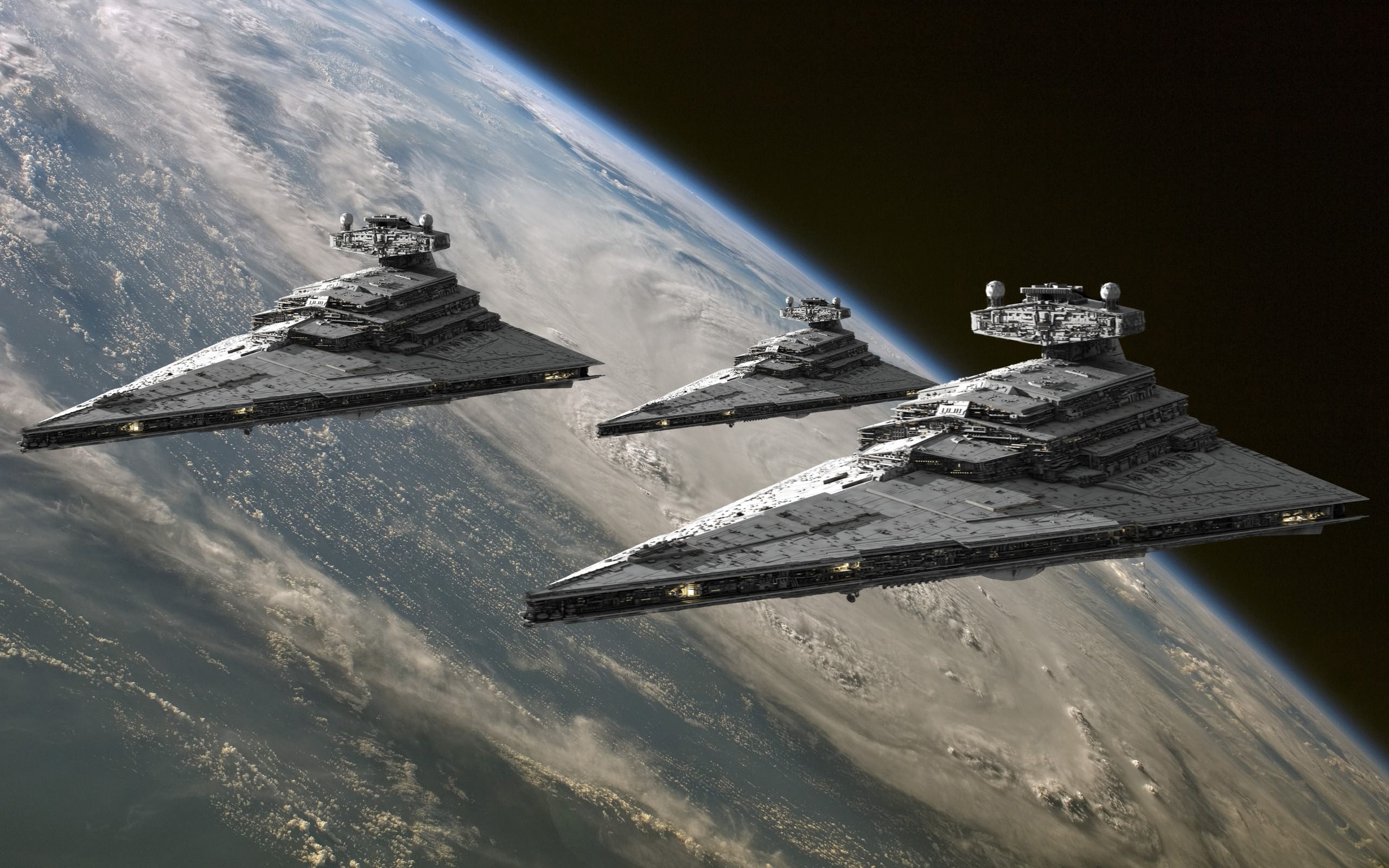 Wallpapers space ships flight on the desktop