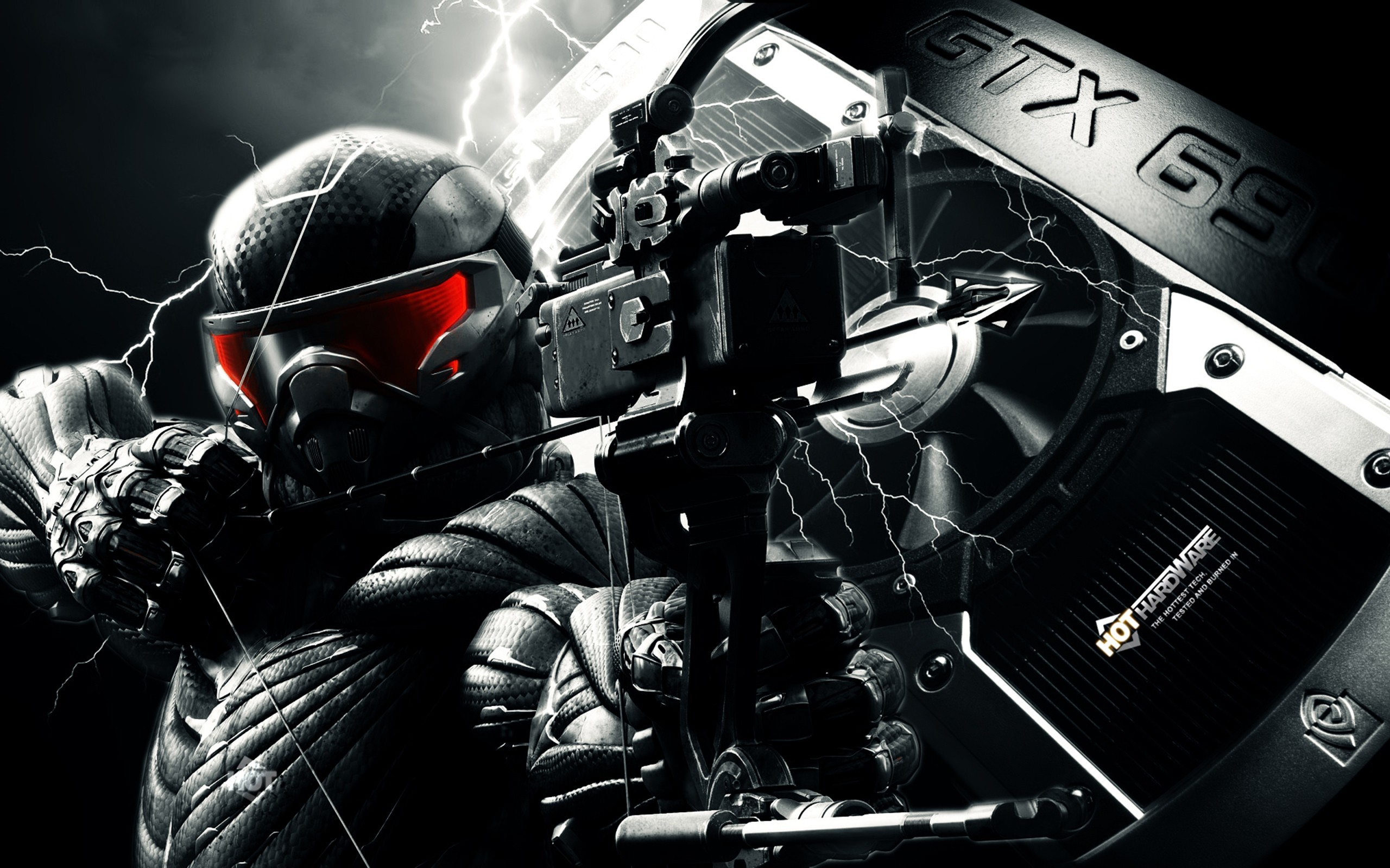 Wallpapers crysis 3 krayzis bow on the desktop