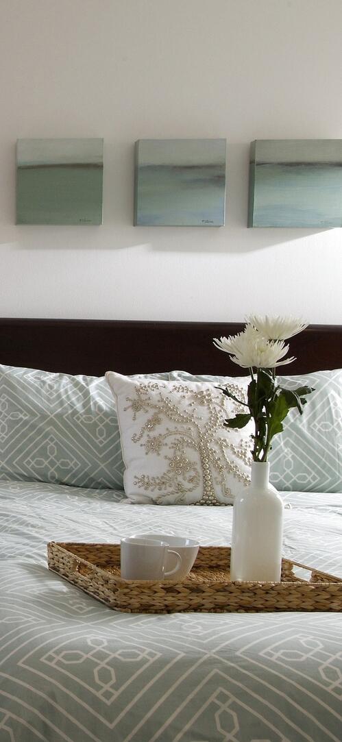 Wallpapers bed window walls on the desktop