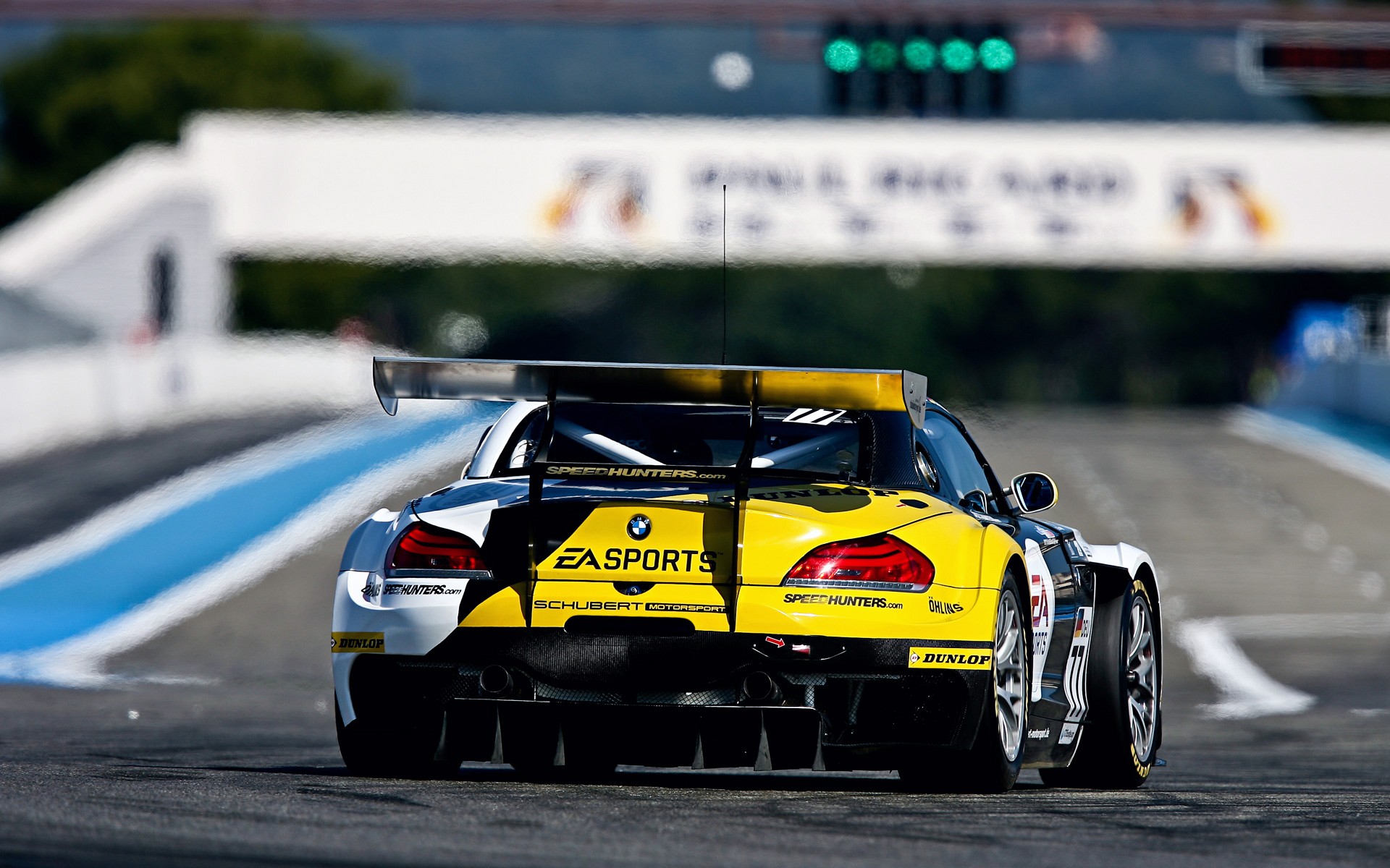 Wallpapers bmw z4 stickers spoiler on the desktop