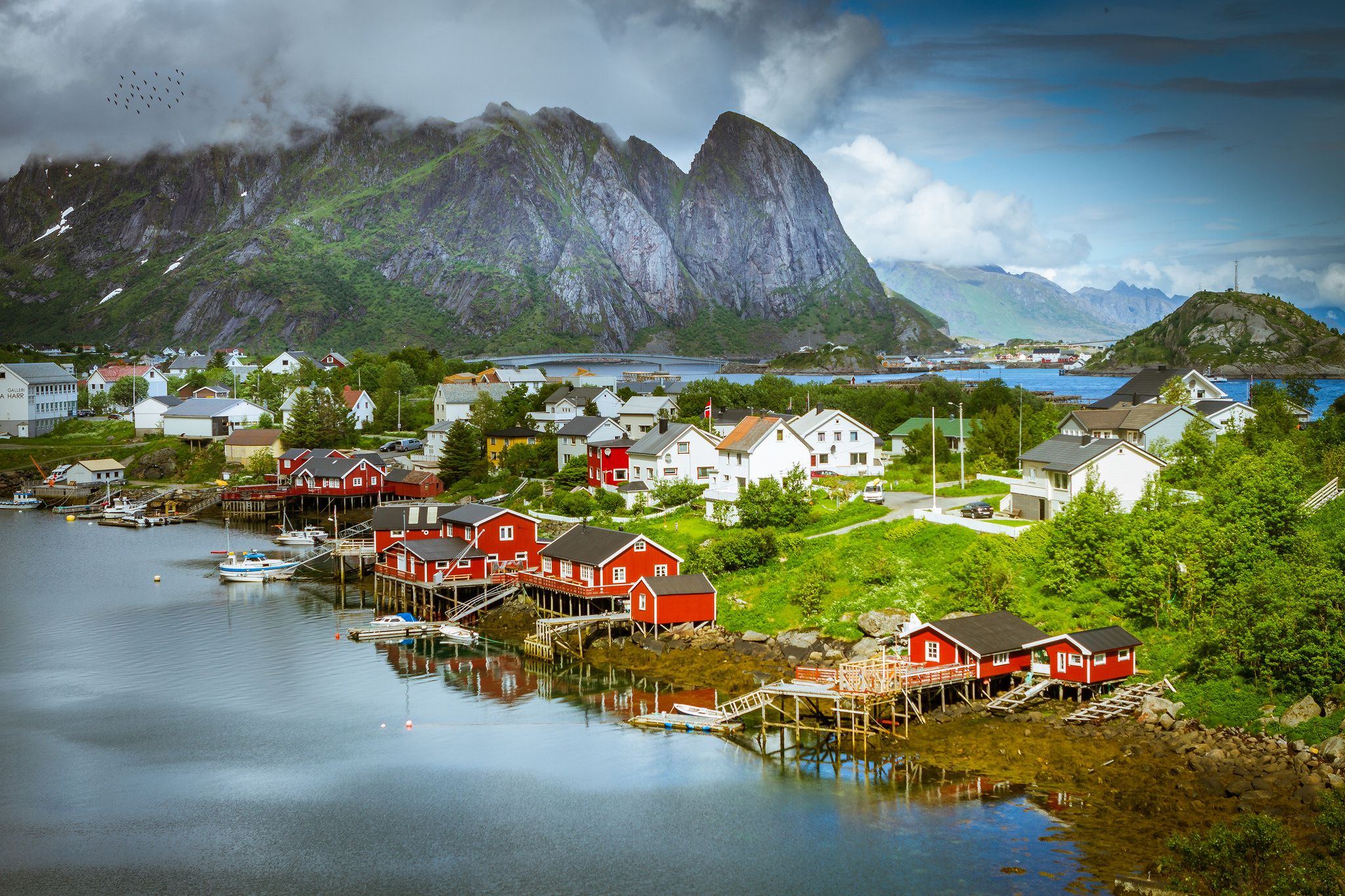 Wallpapers Rhine Lofoten Islands Lofoten on the desktop