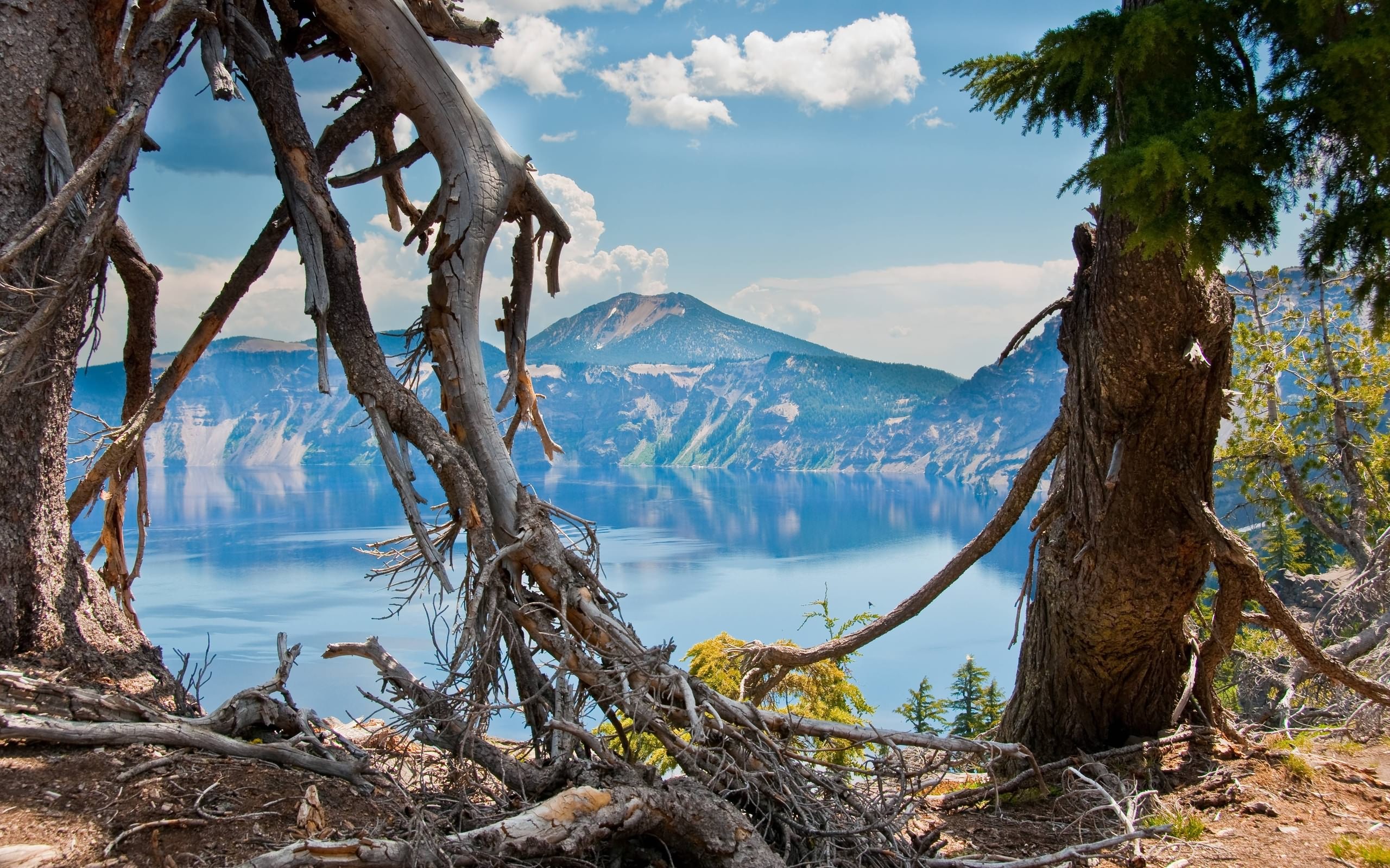 Wallpapers lake mountains sky on the desktop