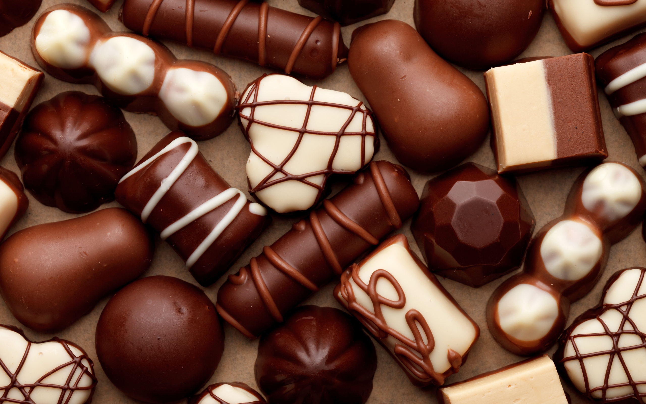 Free photo Sweet chocolate candy