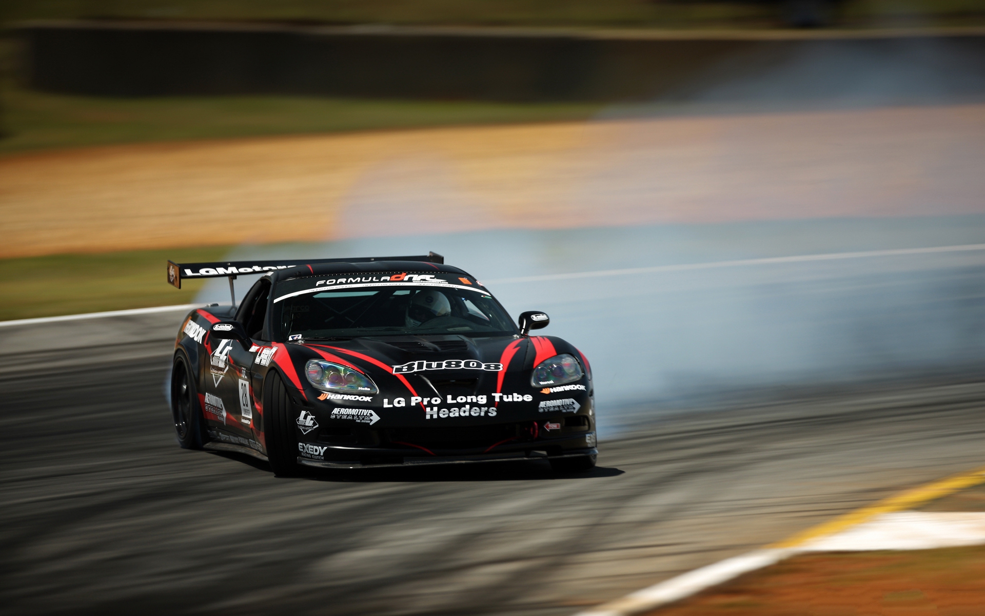 Wallpapers corvette zr1 black on the desktop