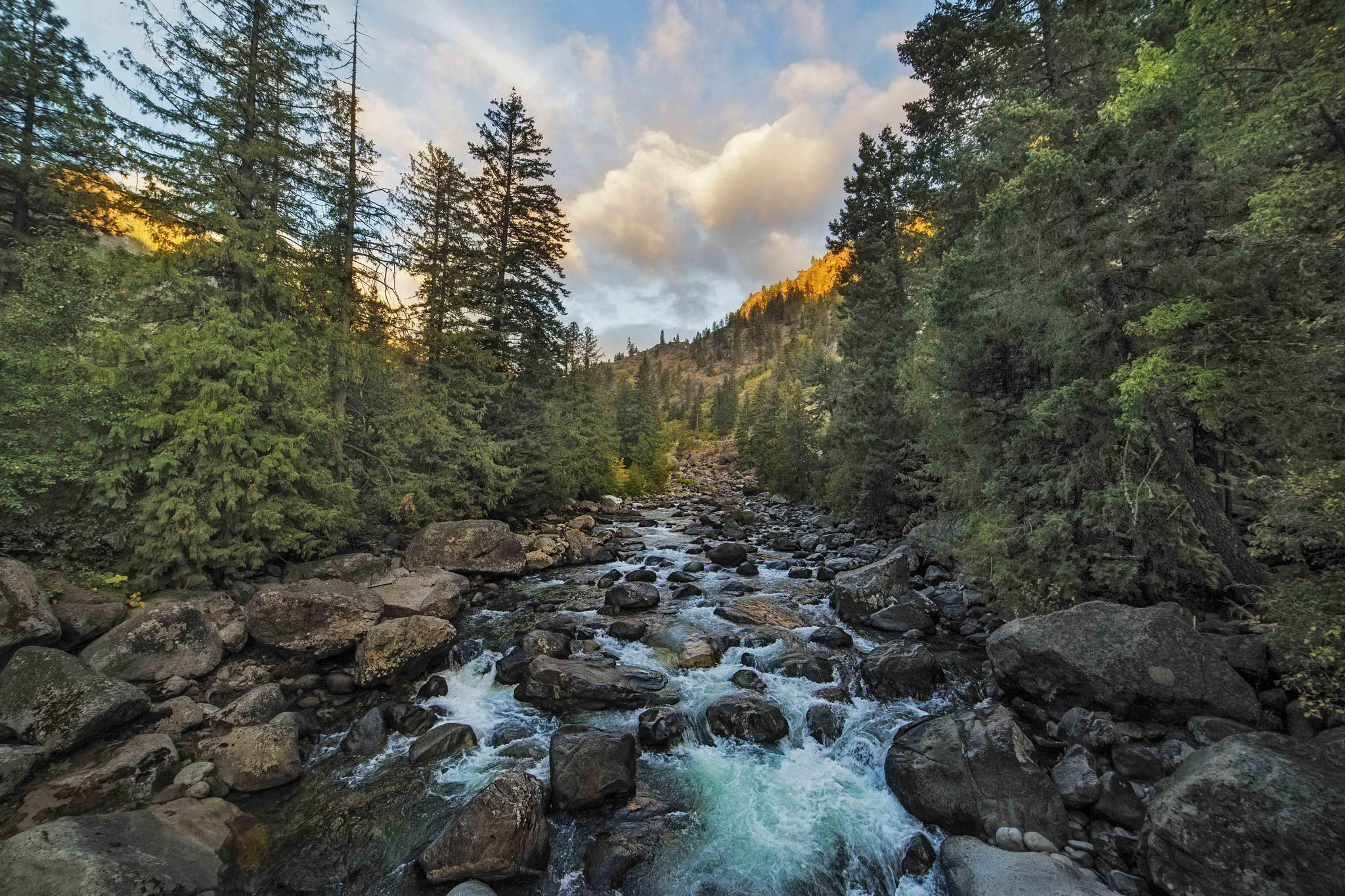 Wallpapers Icicle Creek Leavenworth river on the desktop