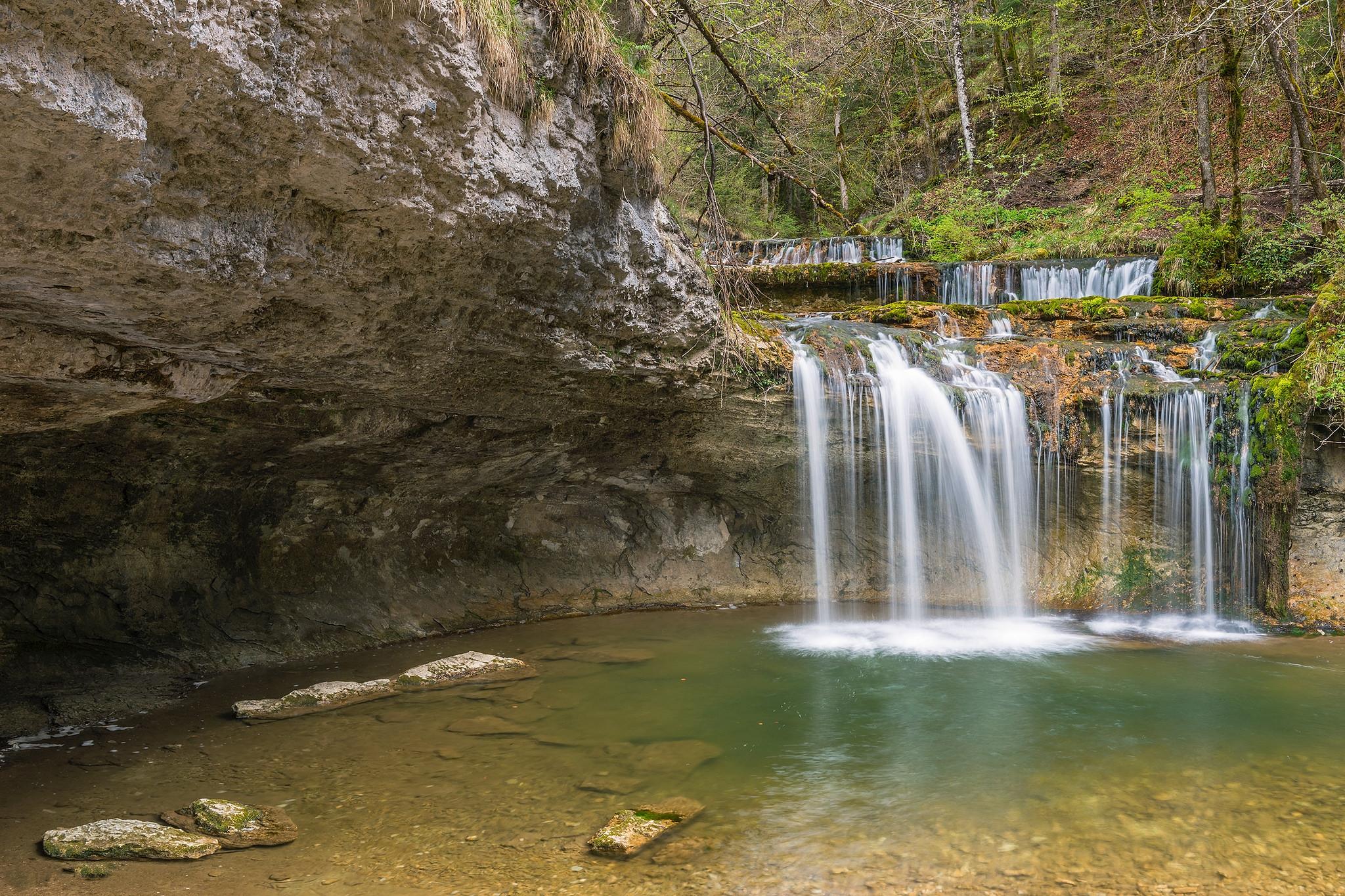 Wallpapers nature France Cascades de Tufs on the desktop