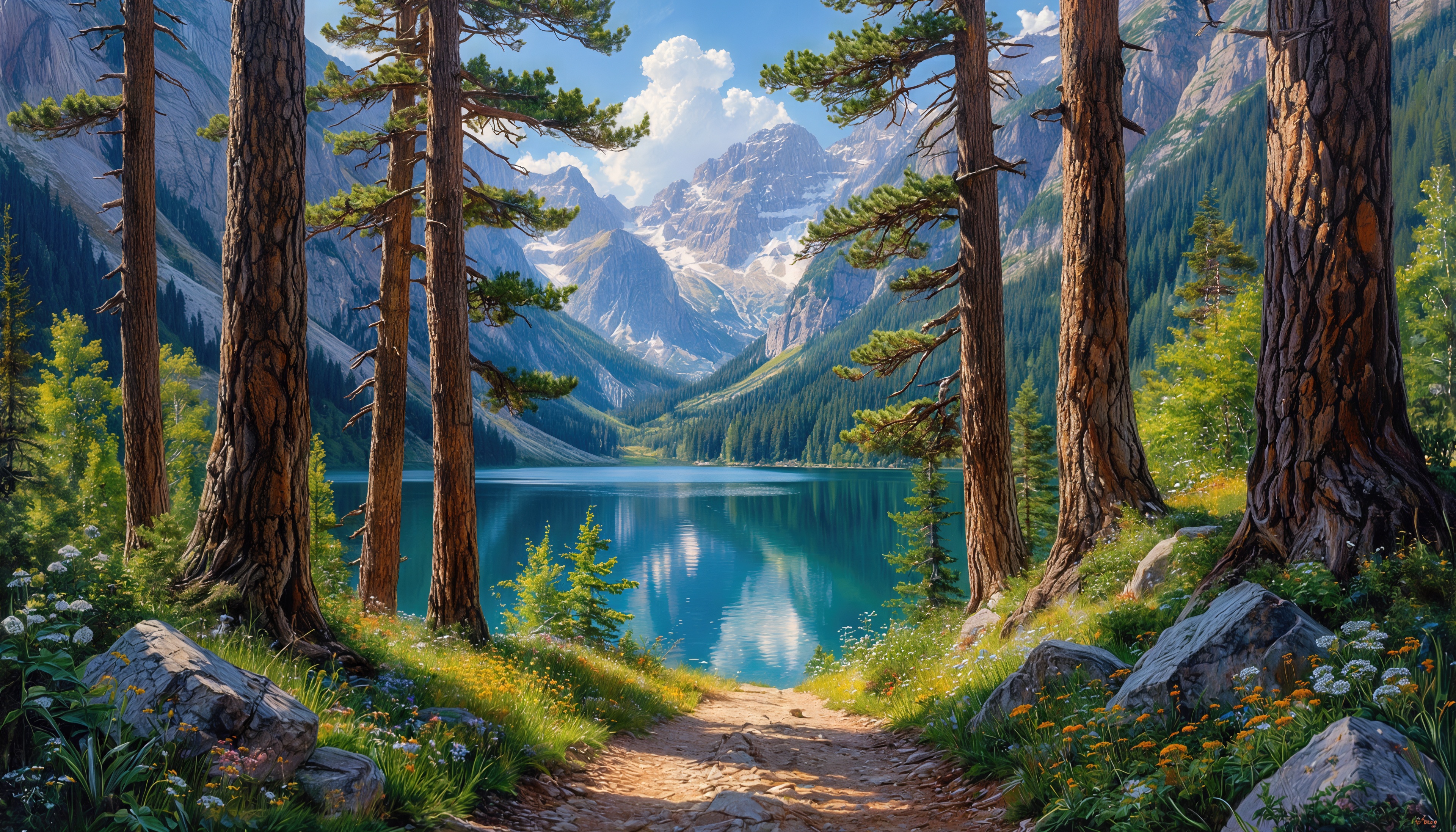 Wallpapers landscape nature mountains on the desktop