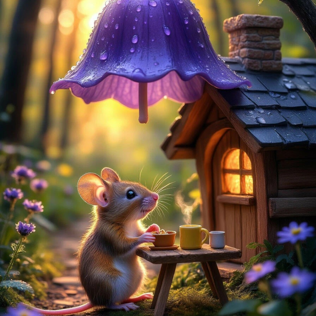 Завтрак в лесу