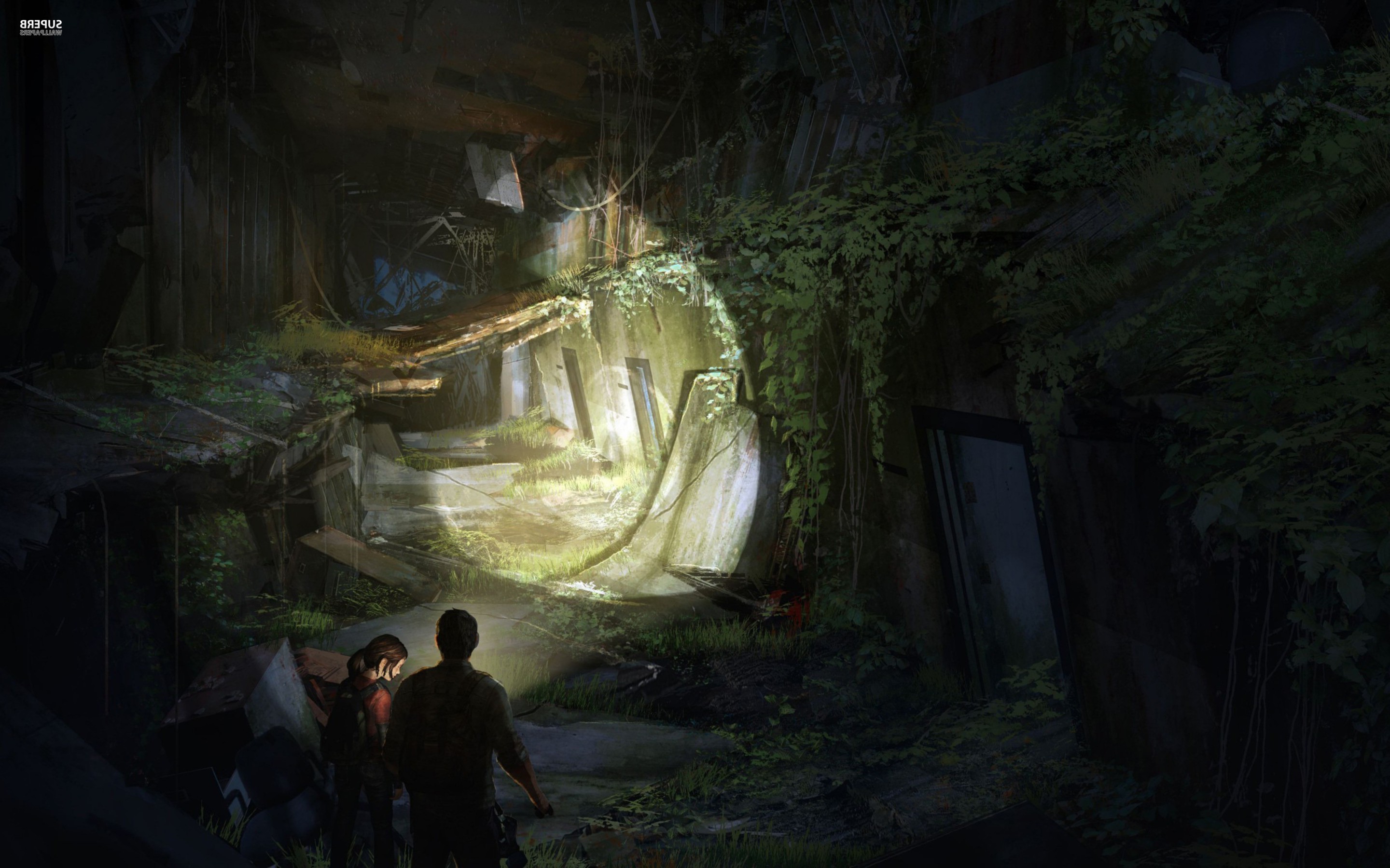 桌面上的壁纸电子游戏 世界末日 洞穴