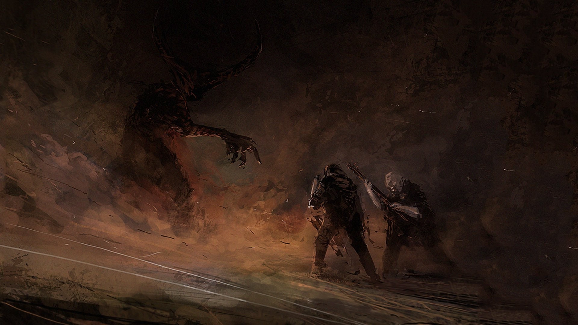 Wallpapers fantasy art night darkness on the desktop