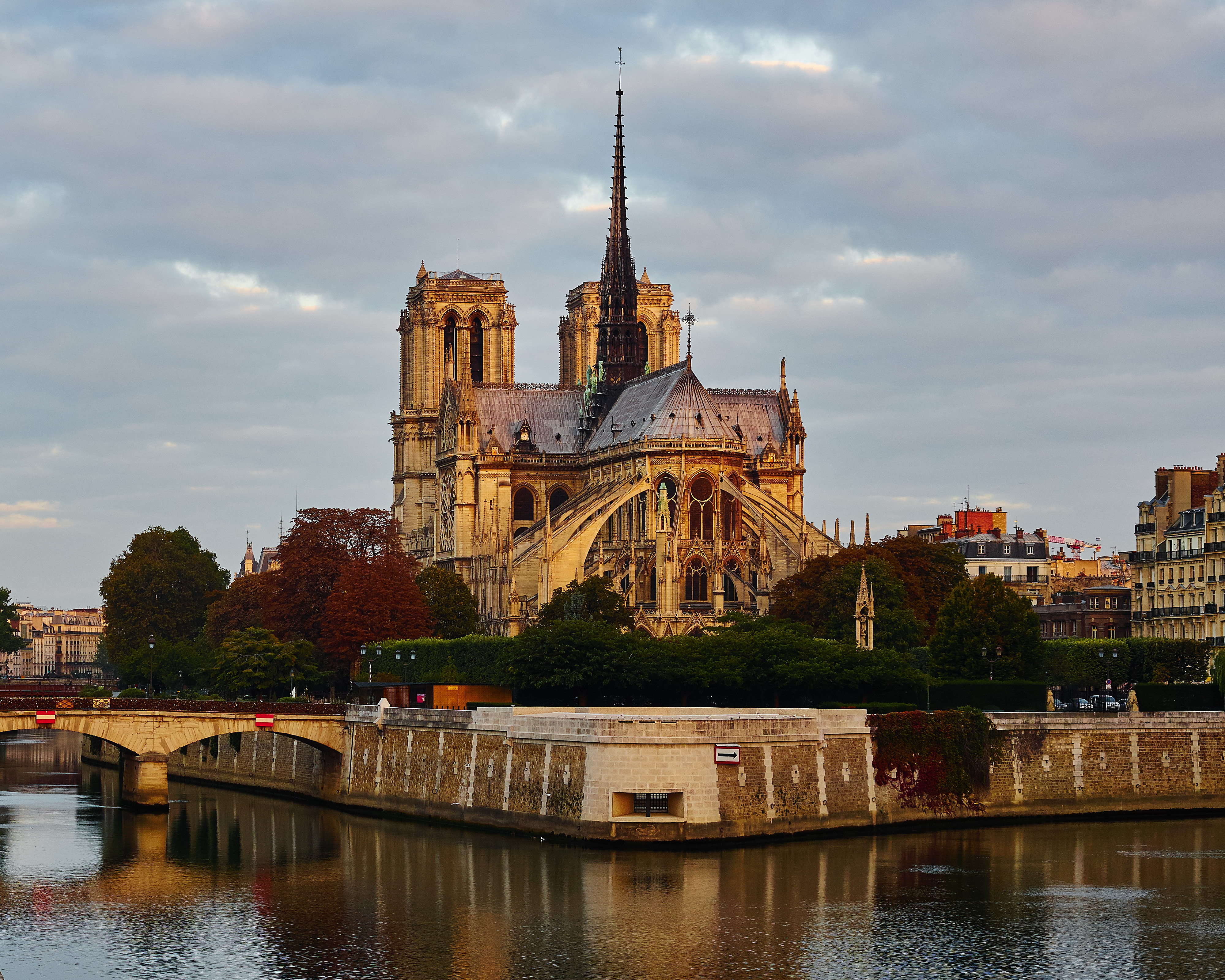 Wallpapers France Notre dame cathedral river on the desktop